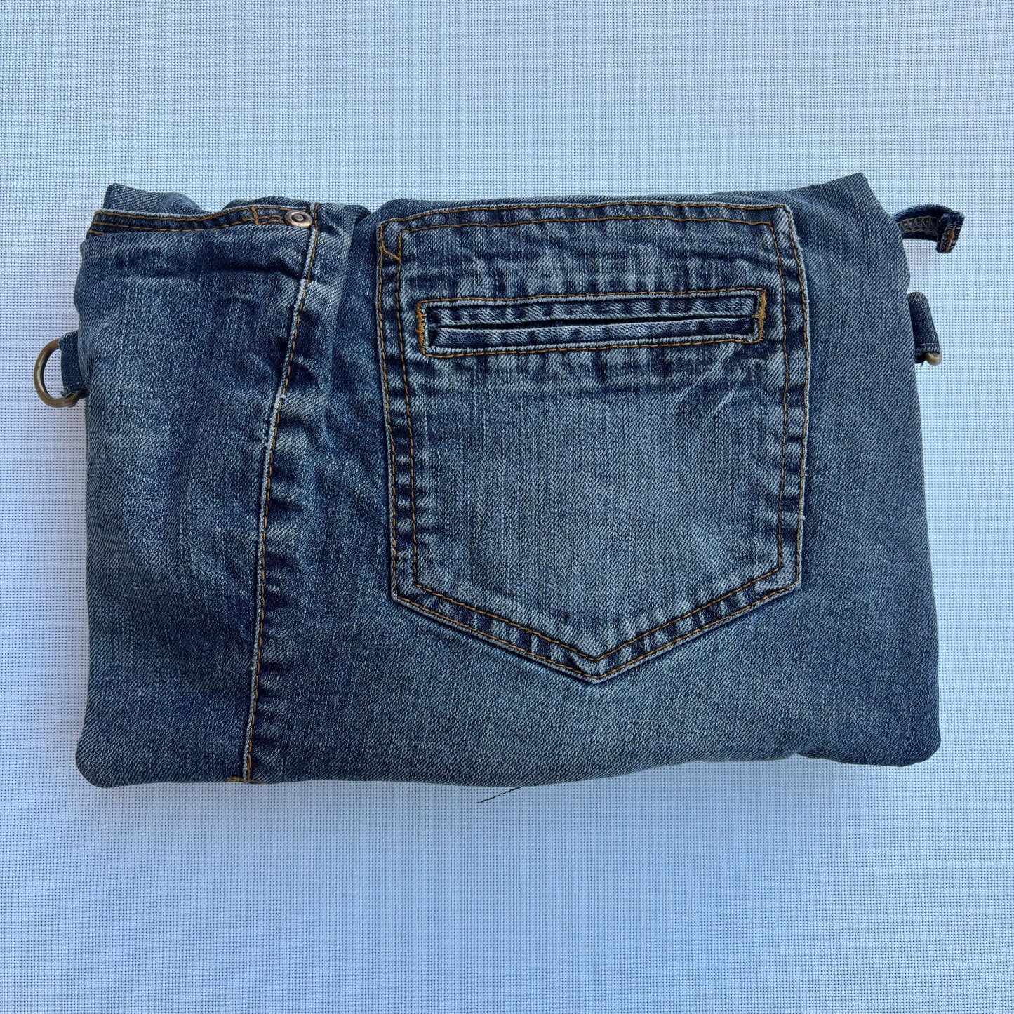 Bolso, bandolera vaquero ♻️ Jeans Recycled ♻️ · Pieza Única Núm. 17495