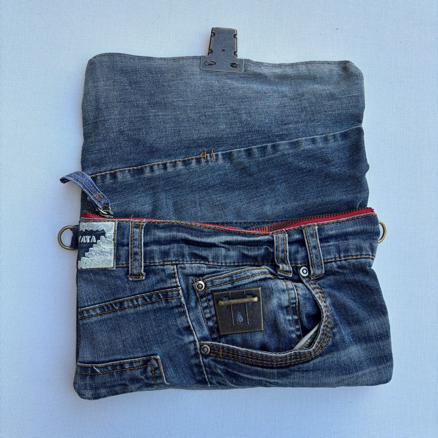 Bolso, bandolera vaquero ♻️ Jeans Recycled ♻️ · Pieza Única Núm. 17495