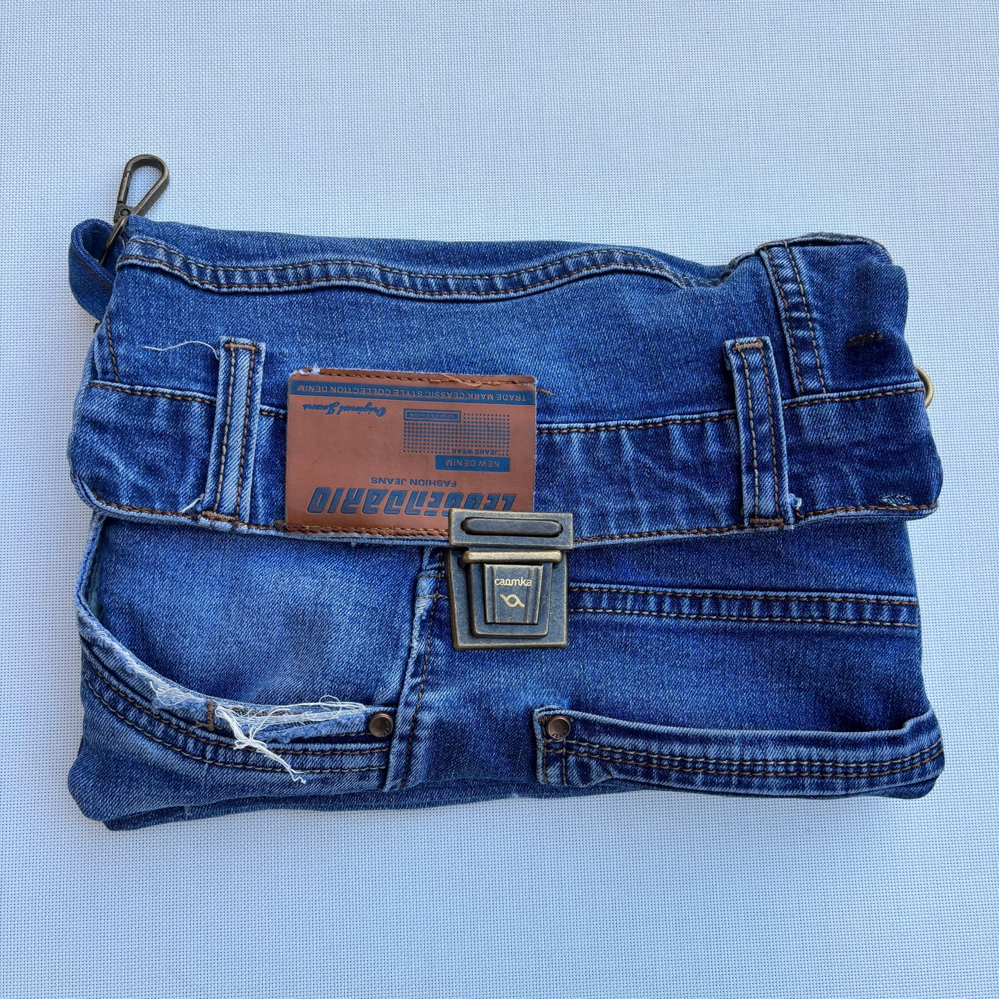 Bolso, bandolera vaquero ♻️ Jeans Recycled ♻️ · Pieza Única Núm. 17500