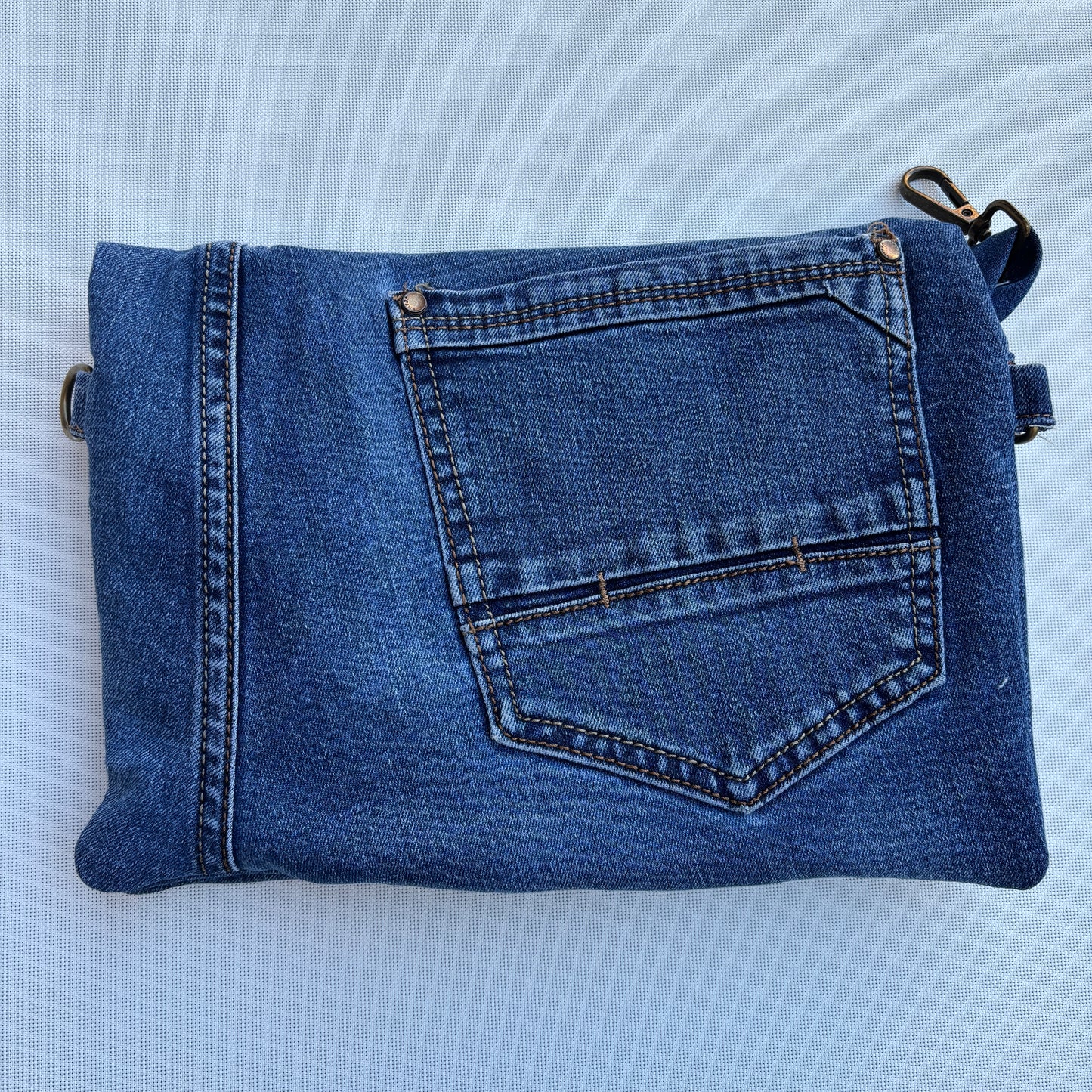 Bolso, bandolera vaquero ♻️ Jeans Recycled ♻️ · Pieza Única Núm. 17500