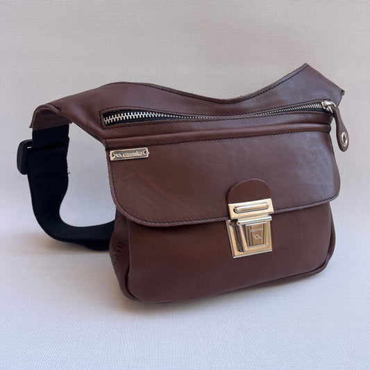 Classic Marron & Silver · Piel -Cuero  · Pieza Exclusiva Núm. 14991