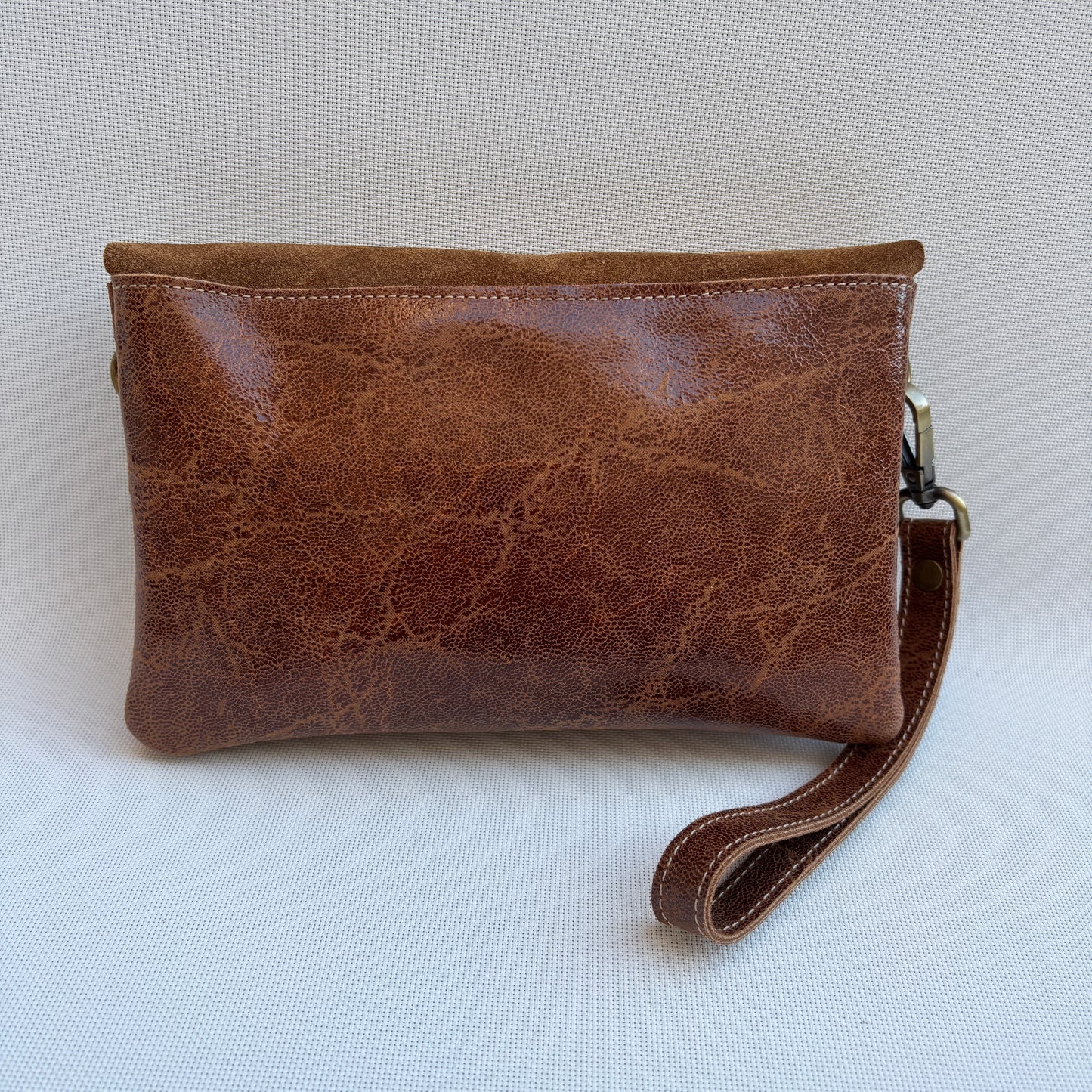 Riñonera multifunción ELEGANT NANO "Camel Top" · Piel - Cuero · Pieza Exclusiva Núm. 16912