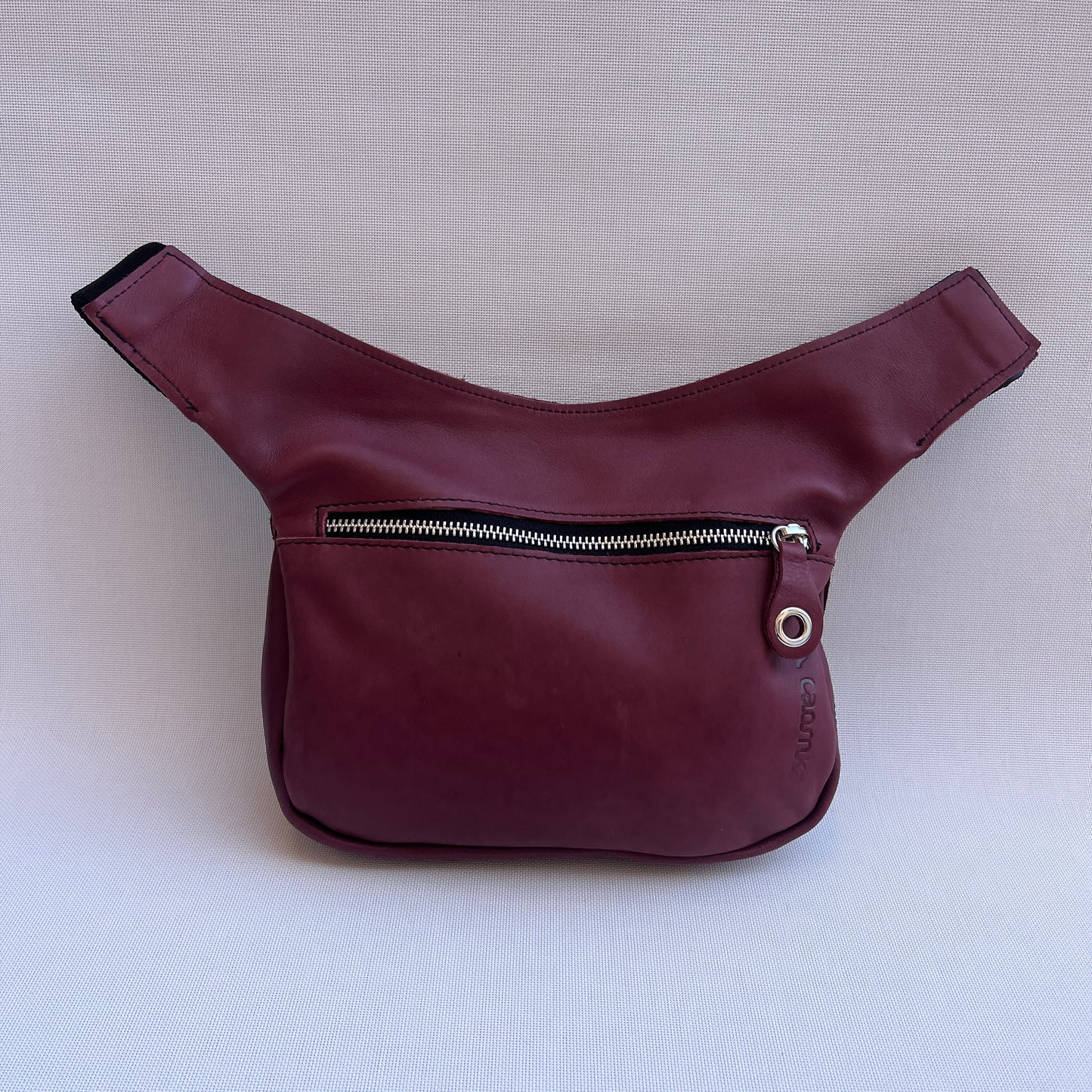 Premium Burdeos & Silver · Piel natural BioCuir® · Pieza Exclusiva Núm. 14999