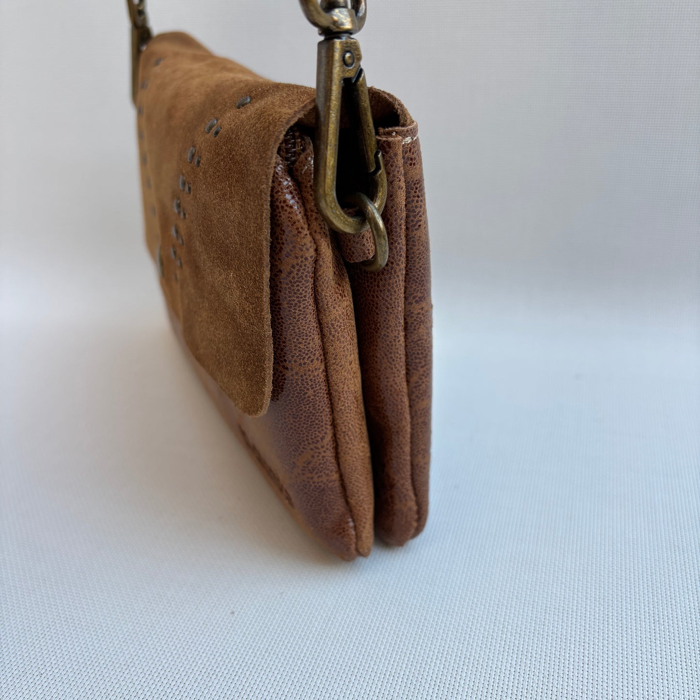 Riñonera multifunción ELEGANT NANO "Camel Top" · Piel - Cuero · Pieza Exclusiva Núm. 16912