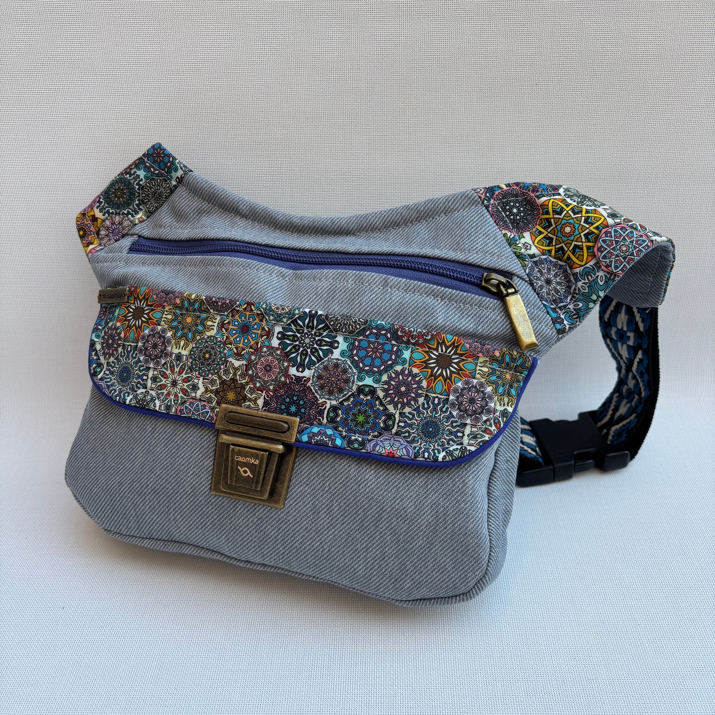 Spezielle Weltkarte + Gesäßtasche Einzelstück Nr. 11951