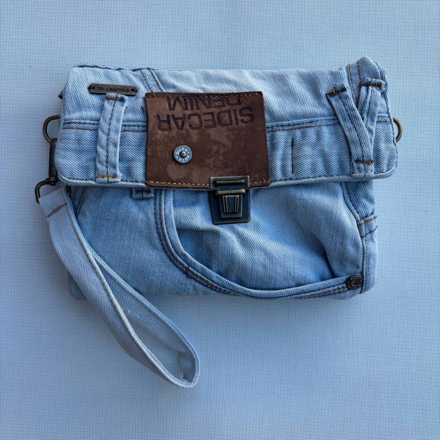 Riñonera NANO multifunción ♻️ Jeans Recycled ♻️ · Pieza Única Núm. 17524