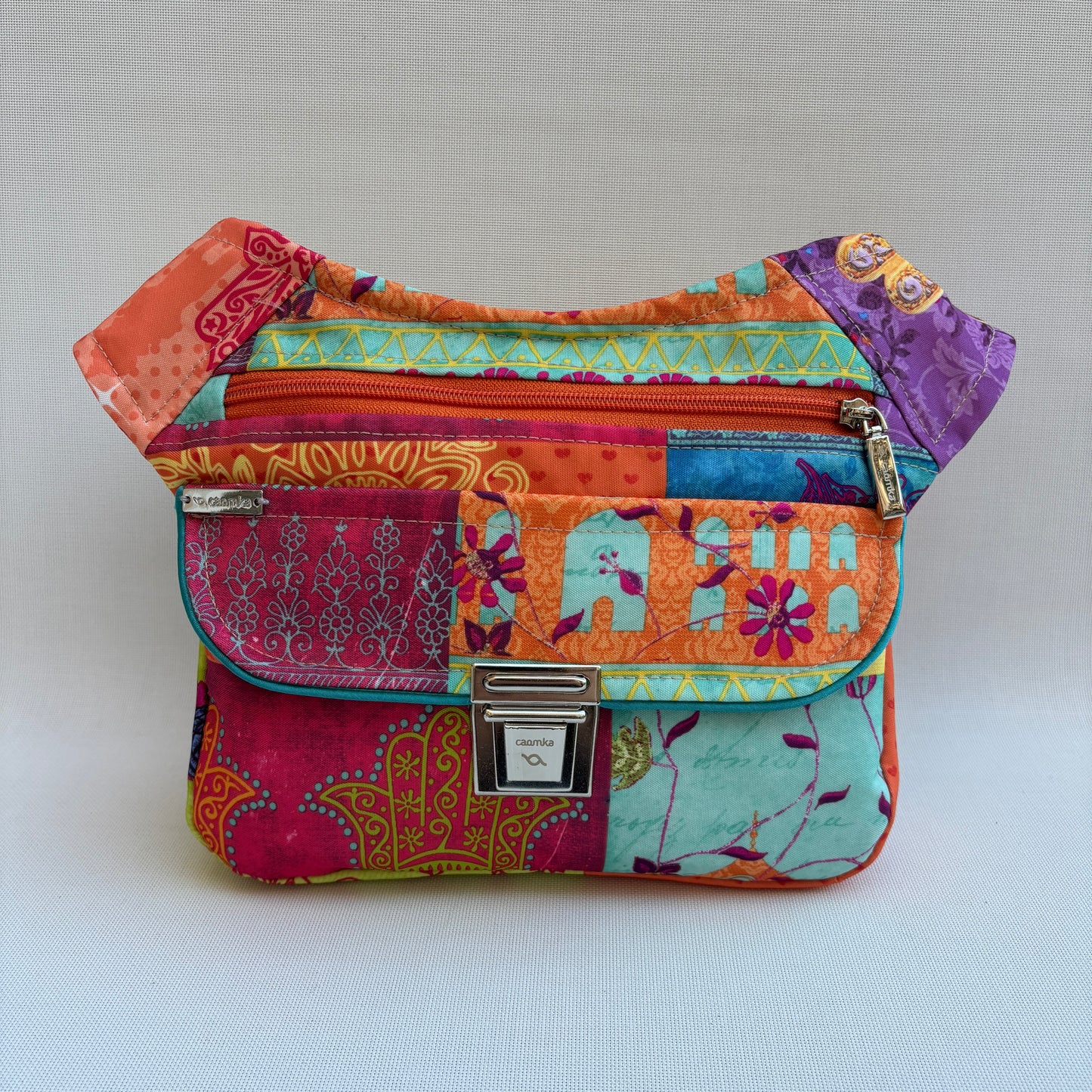 Riñonera "Special African Colors" + Bolsillo trasero · Impermeable · Pieza Única Núm. 16788