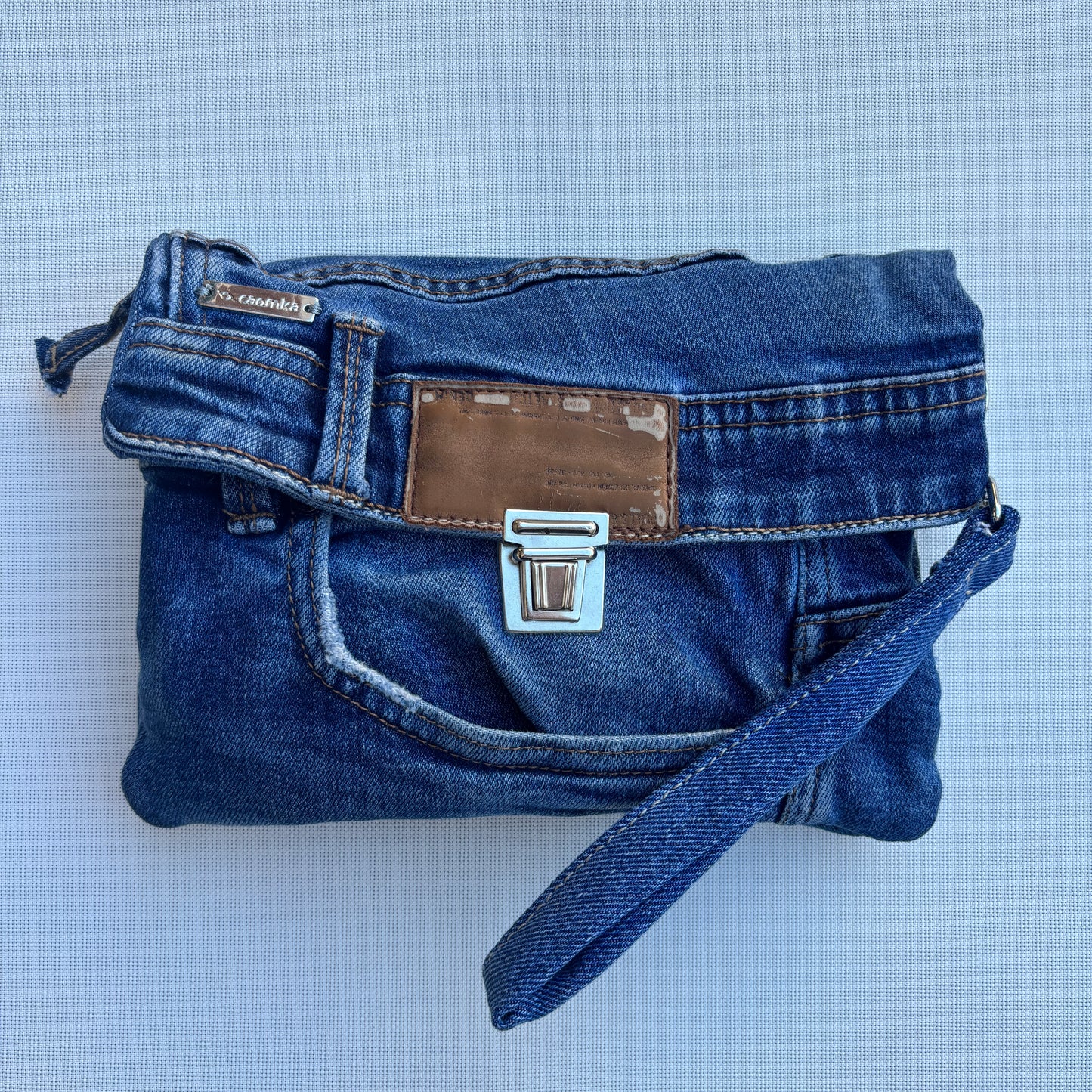 Riñonera NANO multifunción ♻️ Jeans Recycled ♻️ · Pieza Única Núm. 17528