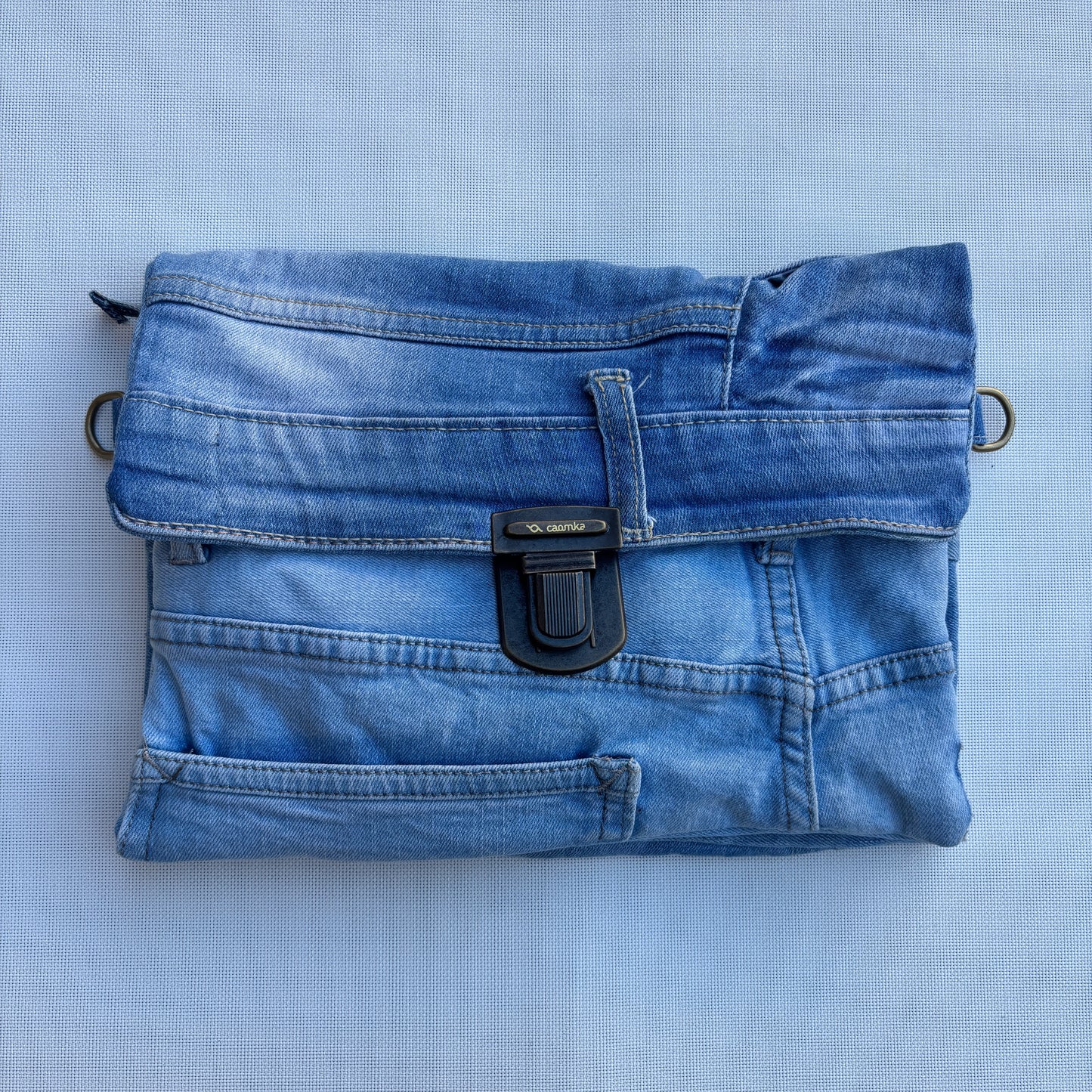 Bolso, bandolera vaquero ♻️ Jeans Recycled ♻️ · Pieza Única Núm. 17530