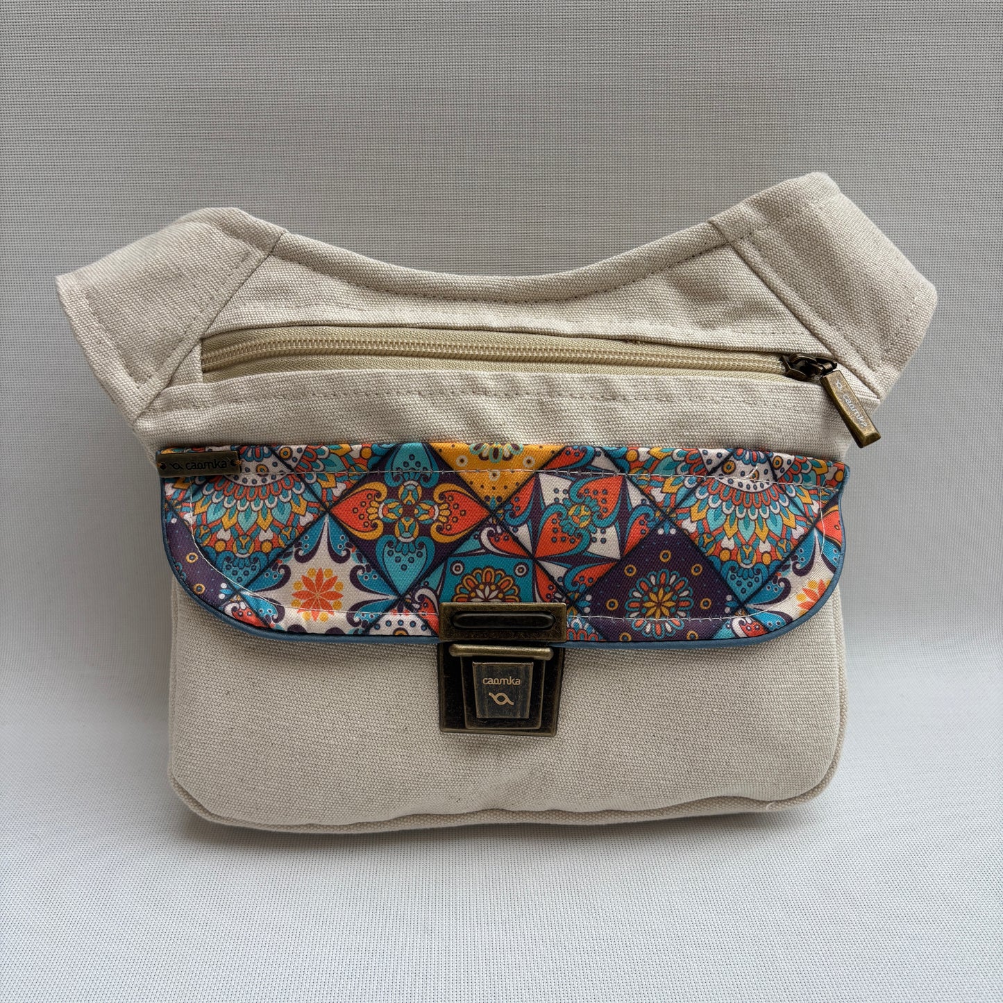 Riñonera "Special Summer Mandalas" +  Bolsillo trasero · Pieza Única Núm. 17591