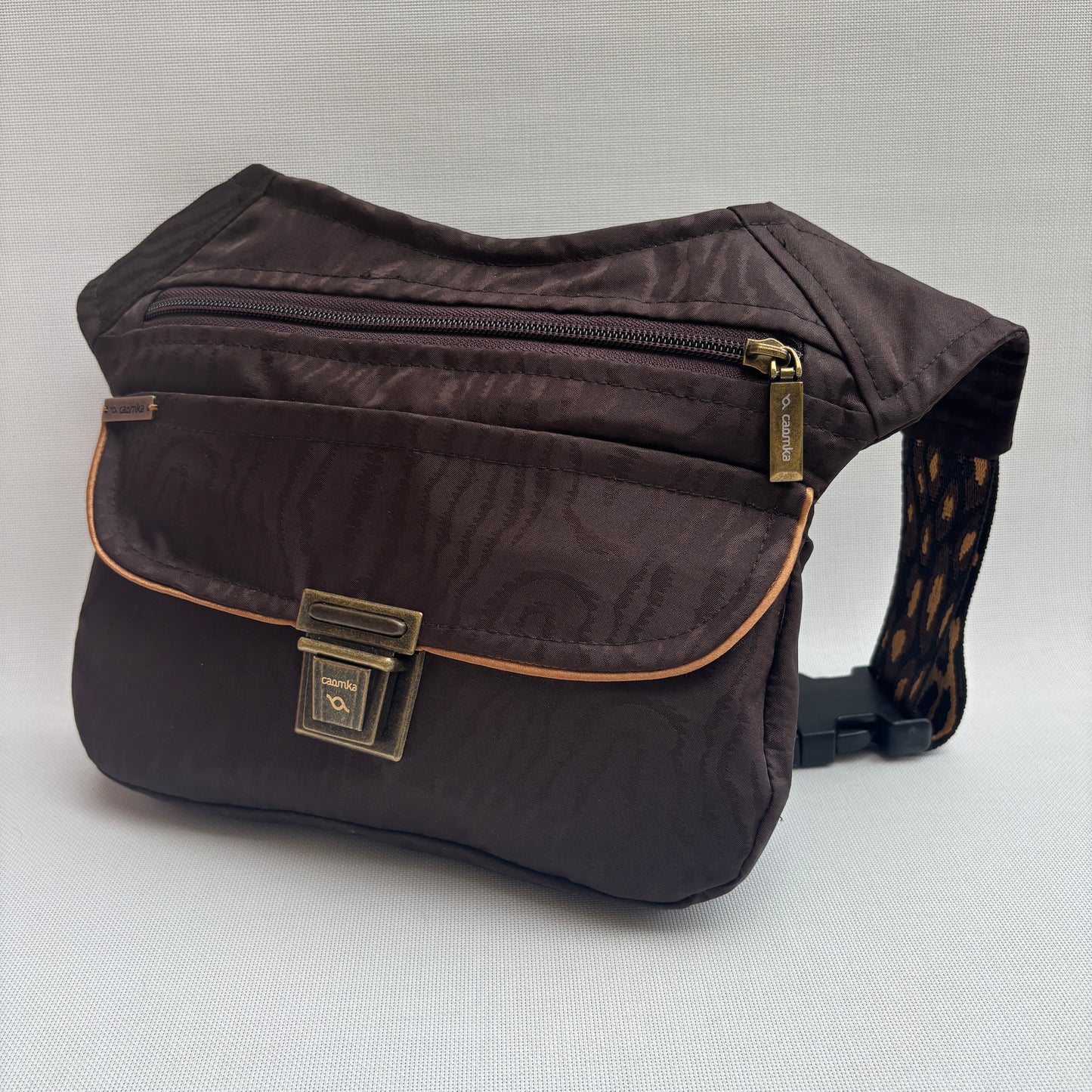 Riñonera "Special Brown Top" + Bolsillo trasero · Pieza Única Núm. 17559