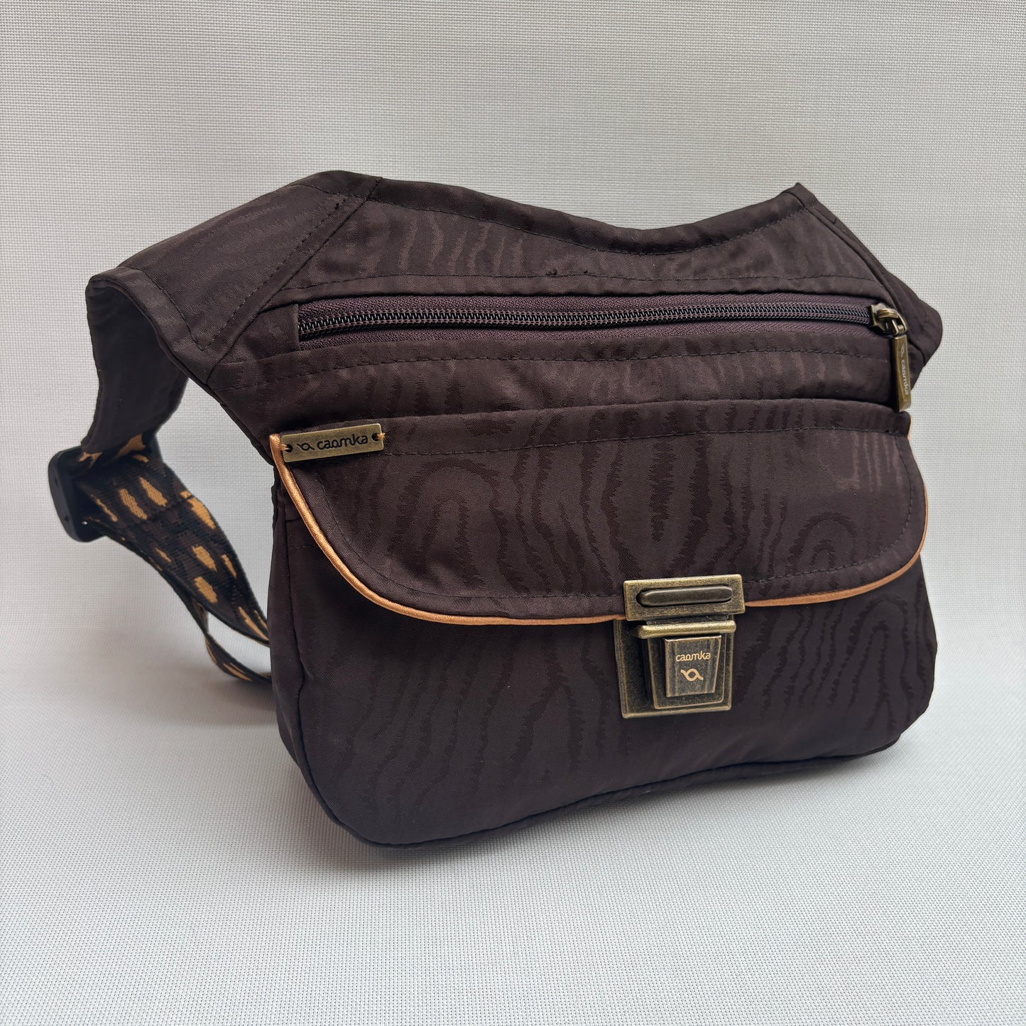 Riñonera "Special Brown Top" + Bolsillo trasero · Pieza Única Núm. 17559