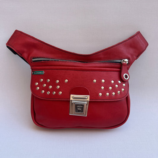 Premium Red & Silver · Piel natural BioCuir® · Pieza Exclusiva Núm. 15025