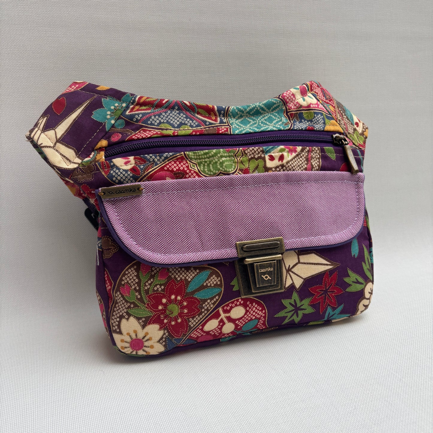 Riñonera "Special Japanese Flowers" + Bolsillo trasero · Pieza Única Núm. 17568
