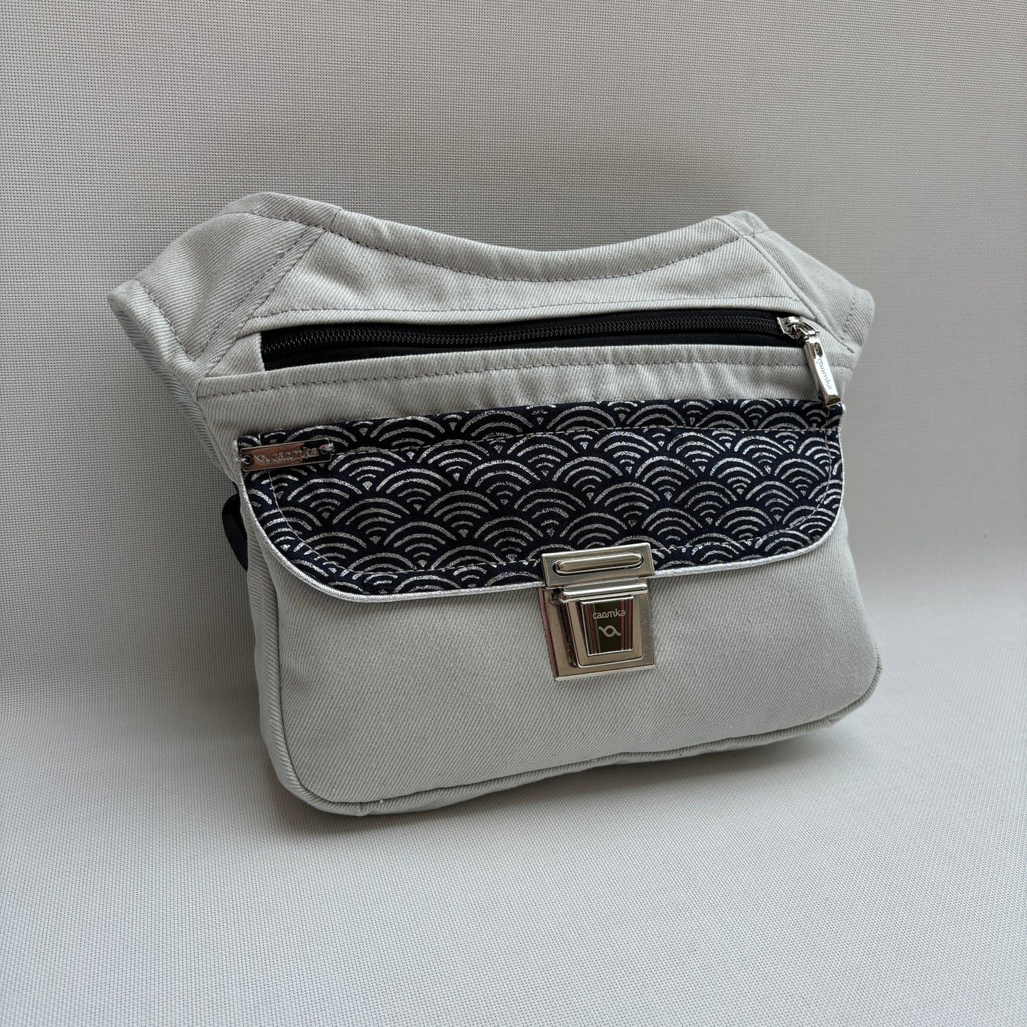 Spezielle Jeans &amp; japanische Wellen + Gesäßtasche Einzelstück Nr. 12682