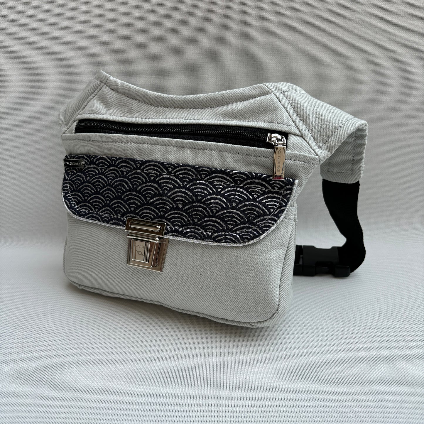 Spezielle Jeans &amp; japanische Wellen + Gesäßtasche Einzelstück Nr. 12682