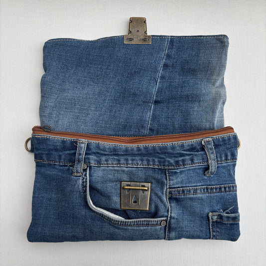 ♻️ Jeans Recycled ♻️ Unique Piece No. 11975