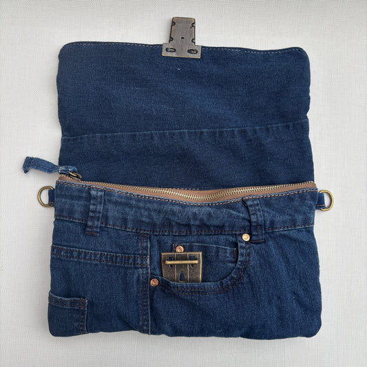 ♻️ Jeans Recycled ♻️ Unique Piece No. 11975