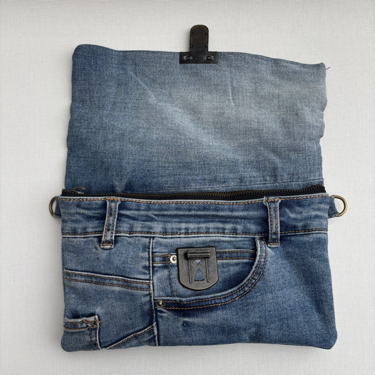 ♻️ Jeans Recycled ♻️ Unique Piece No. 11975