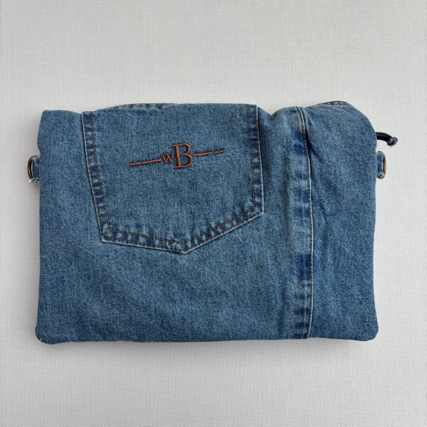 Bolso, bandolera vaquero ♻️ Jeans Recycled ♻️ · Pieza Única Núm. 17575