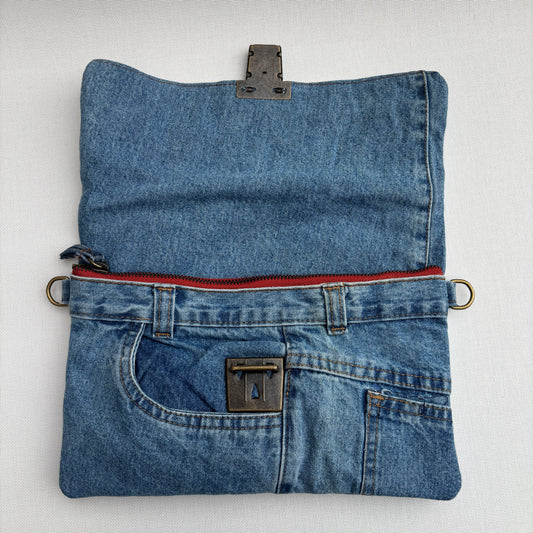 ♻️ Jeans Recycled ♻️ Unique Piece No. 11975