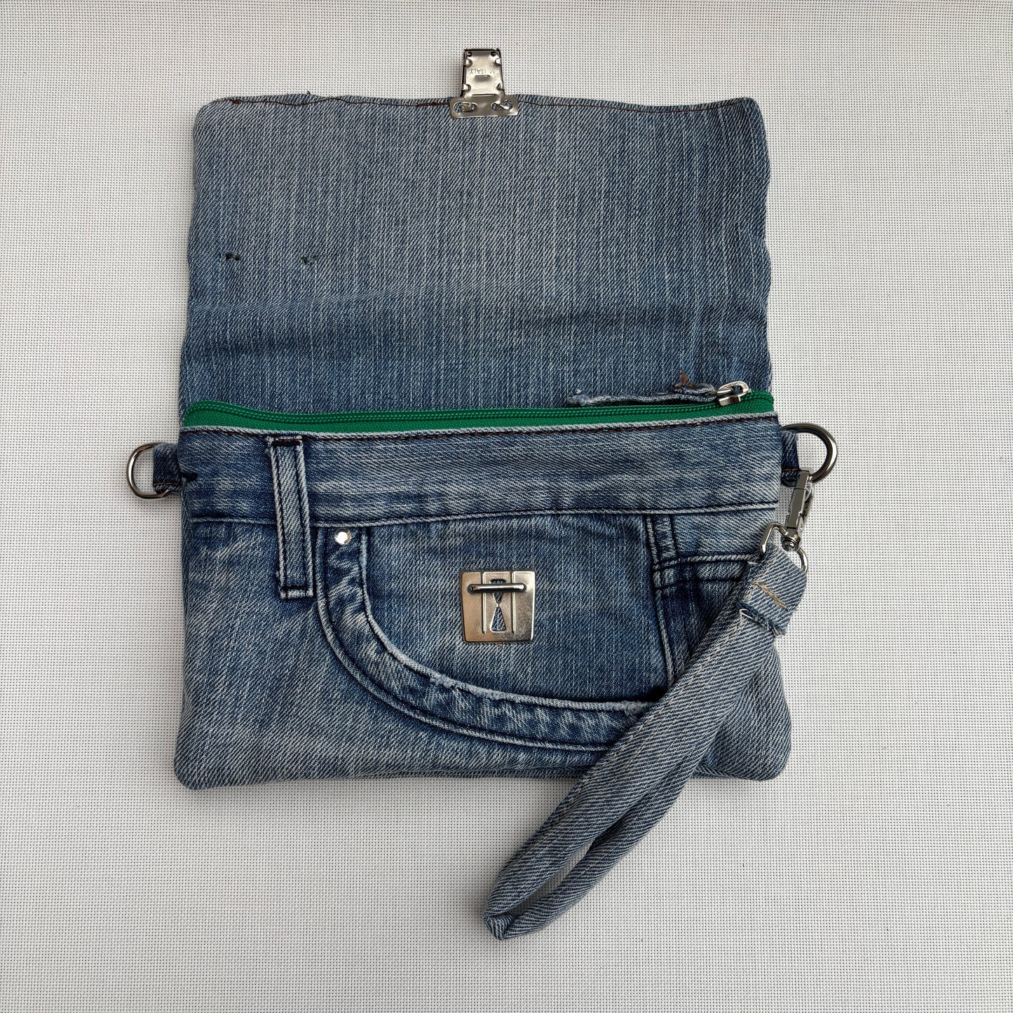 Riñonera NANO multifunción ♻️ Jeans Recycled ♻️ · Pieza Única Núm. 17555