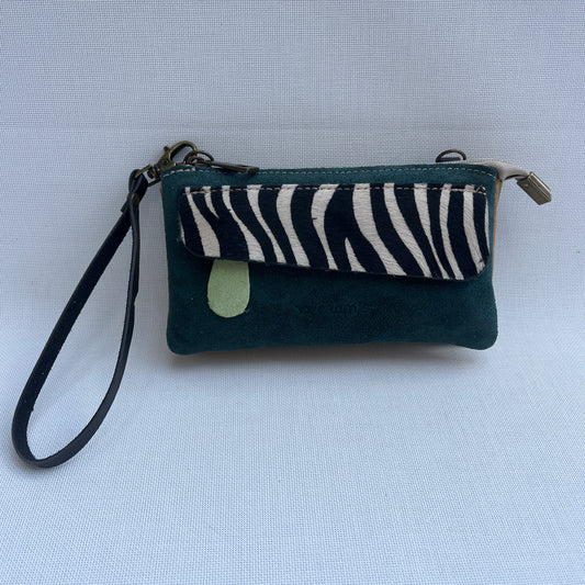 Riñonera multifunción NANO Zebra · Piel/Cuero · Pieza Exclusiva Núm. 14001