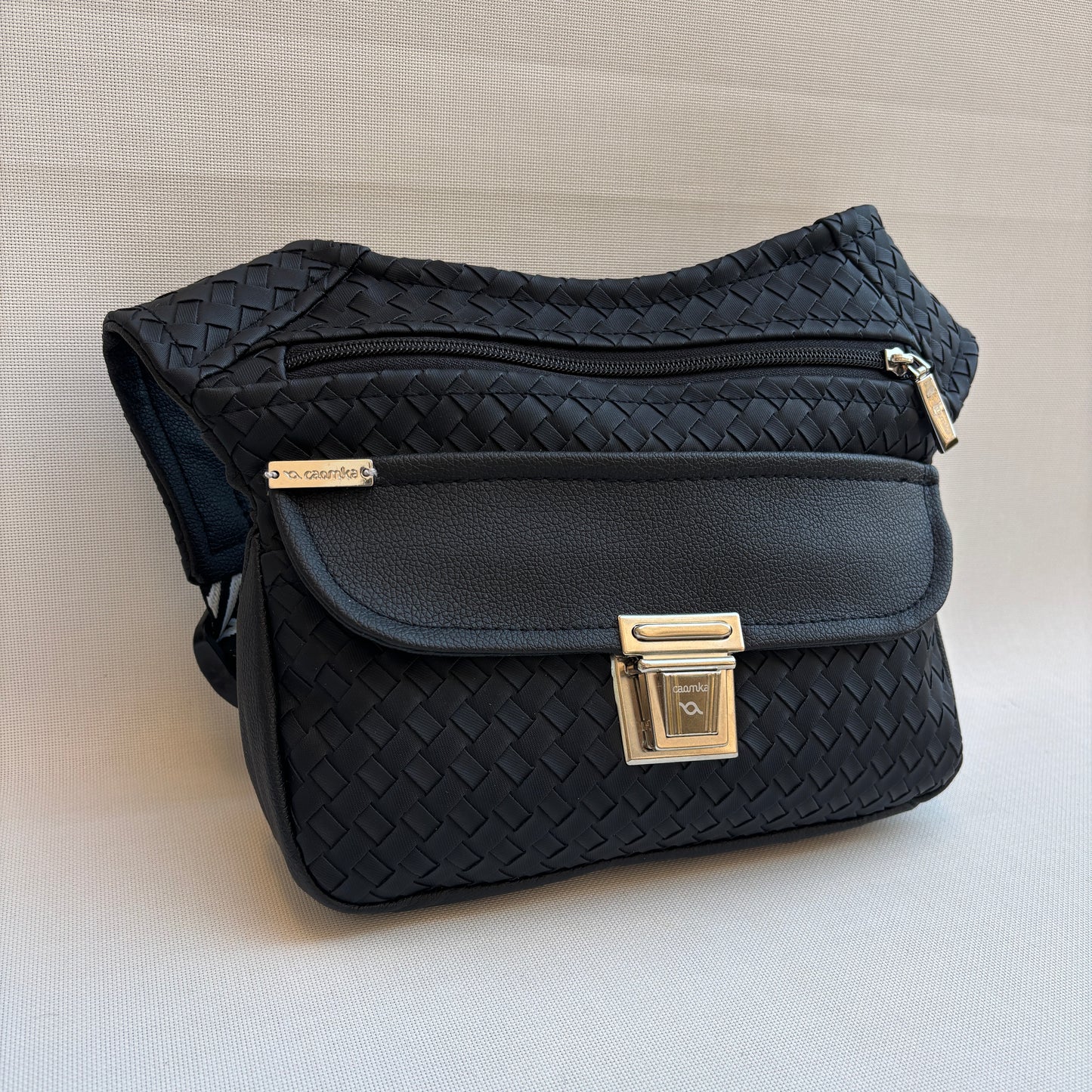 Riñonera "Special Elegant Black Top" · Polipiel · Pieza Única Núm. 18265