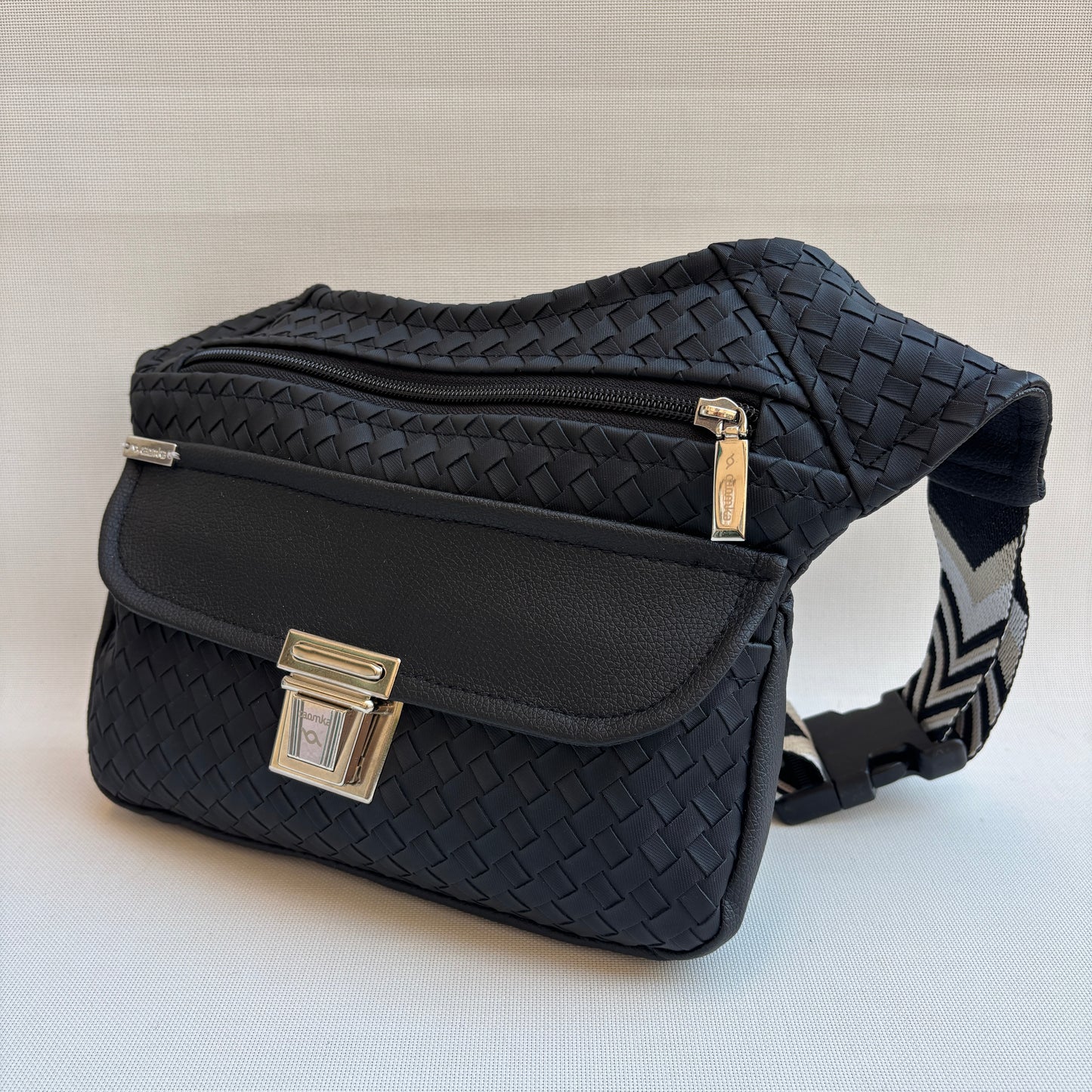 Riñonera "Special Elegant Black Top" · Polipiel · Pieza Única Núm. 18265