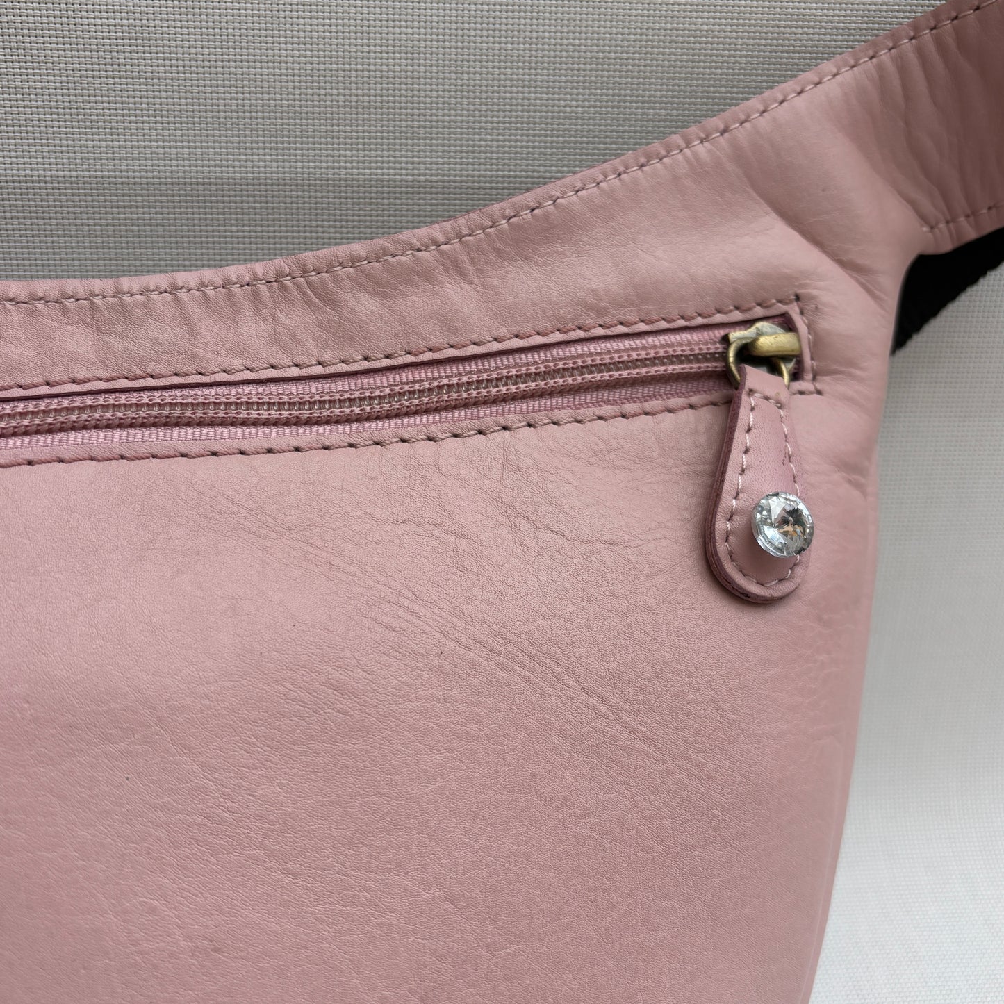 Riñonera Luna "Special Pink Luxury" Silver · Piel · Pieza Exclusiva Núm. 19064