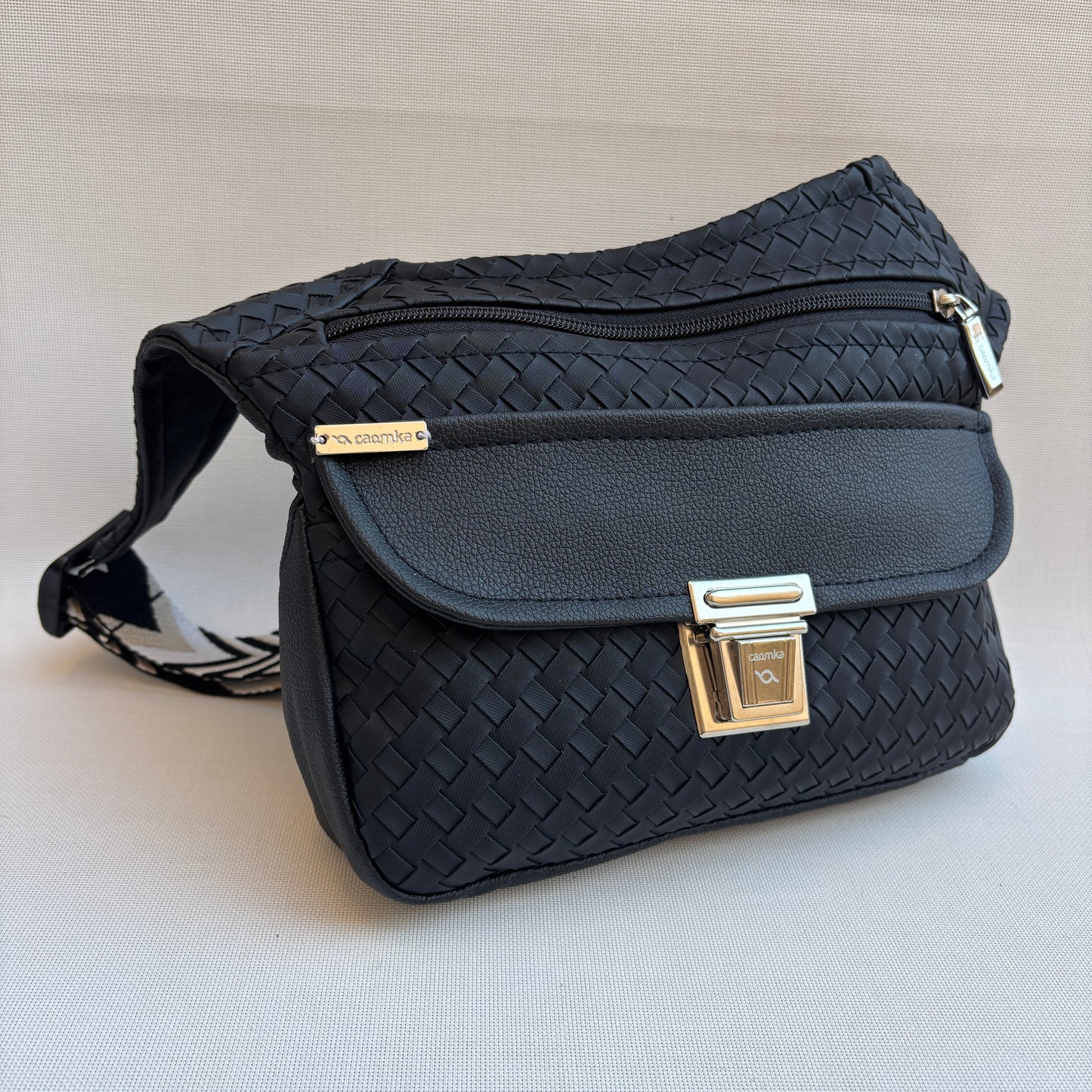 Riñonera "Special Elegant Black Top" · Polipiel · Pieza Única Núm. 18265