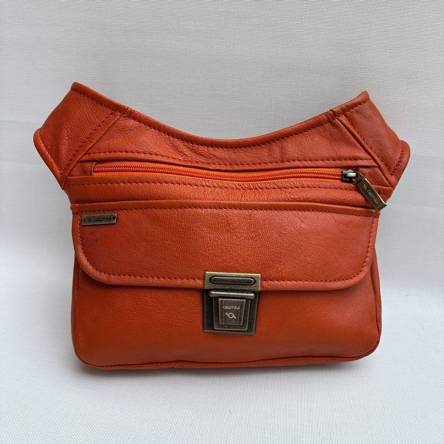 BioCuir Classic Black &amp; Silver BioCuir® Natural Leather Exclusive Piece No. 6678