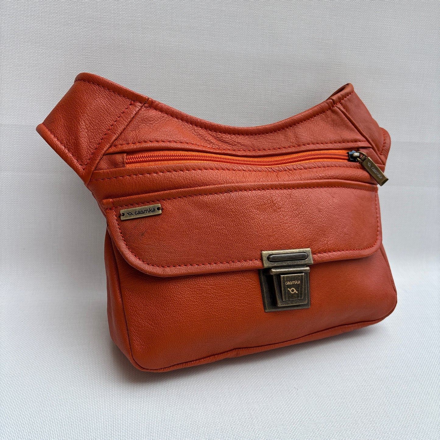 BioCuir Classic Black &amp; Silver BioCuir® Natural Leather Exclusive Piece No. 6678
