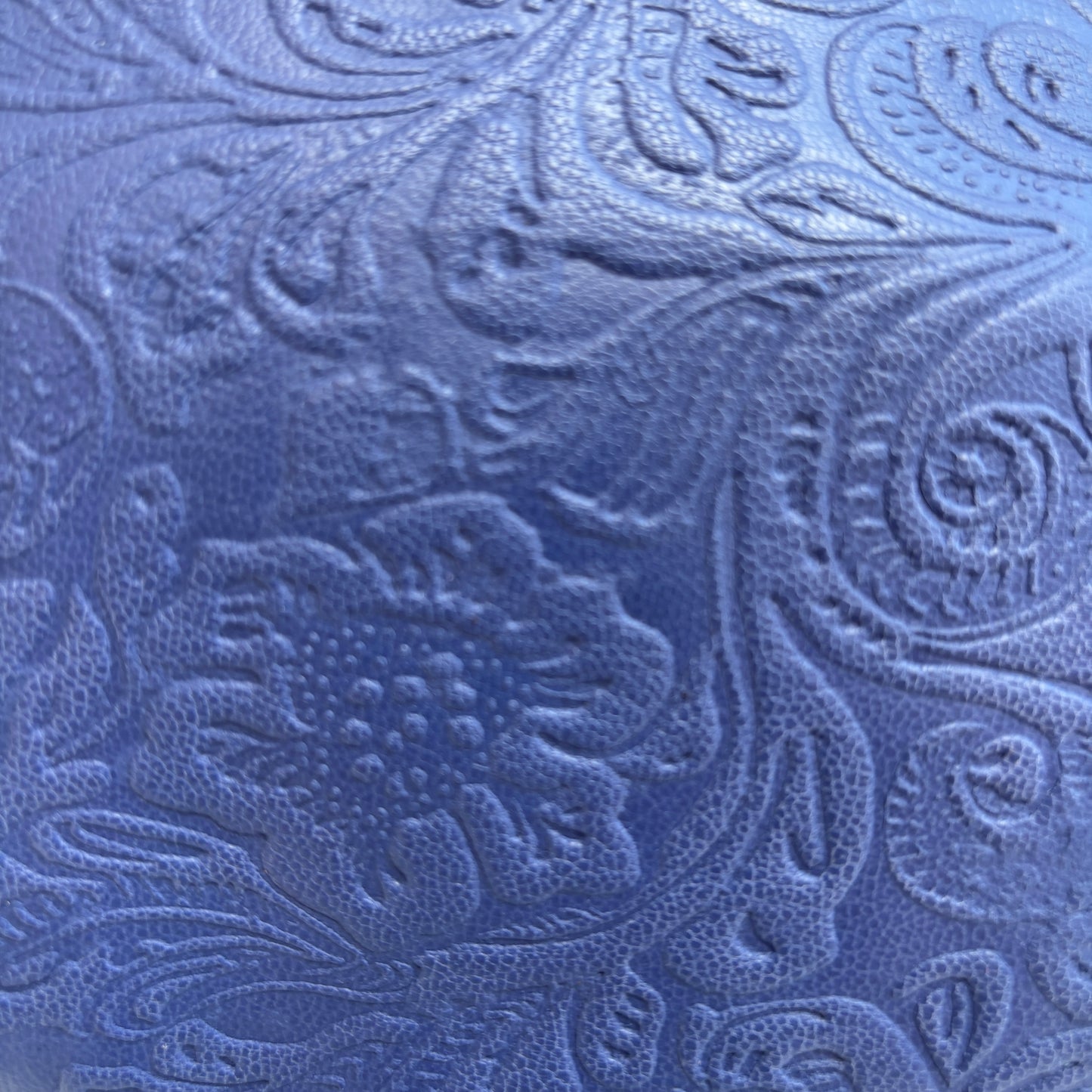 Riñonera "Special Relief Stones Azul" · Piel natural · Pieza Única Núm. 17820