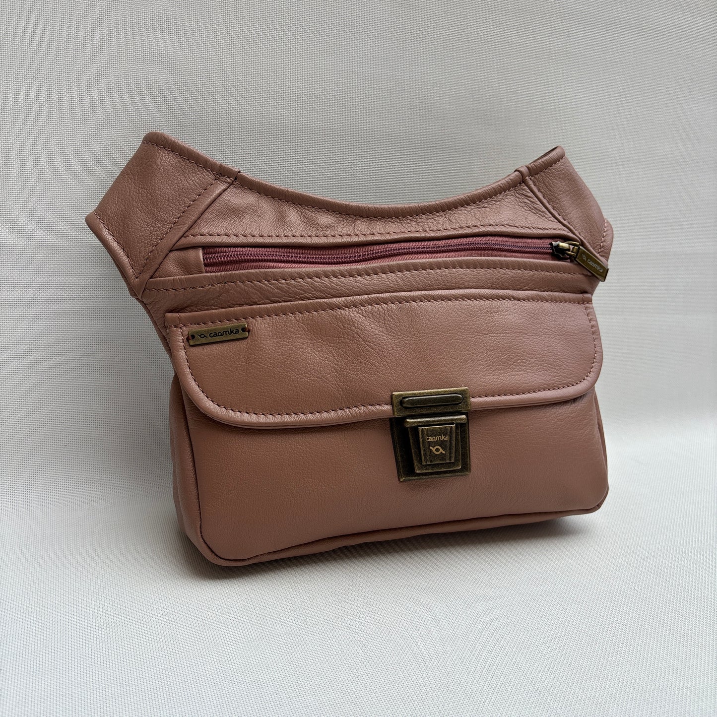 BioCuir Classic Black &amp; Silver BioCuir® Natural Leather Exclusive Piece No. 6678