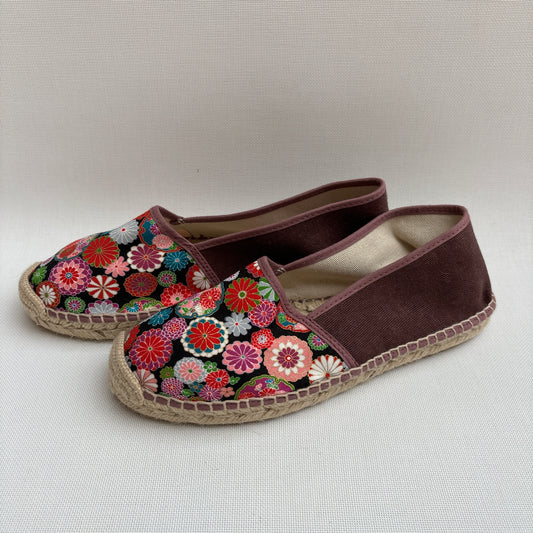 Alpargata Caomka "Japanese Flowers" · Pieza única 15975