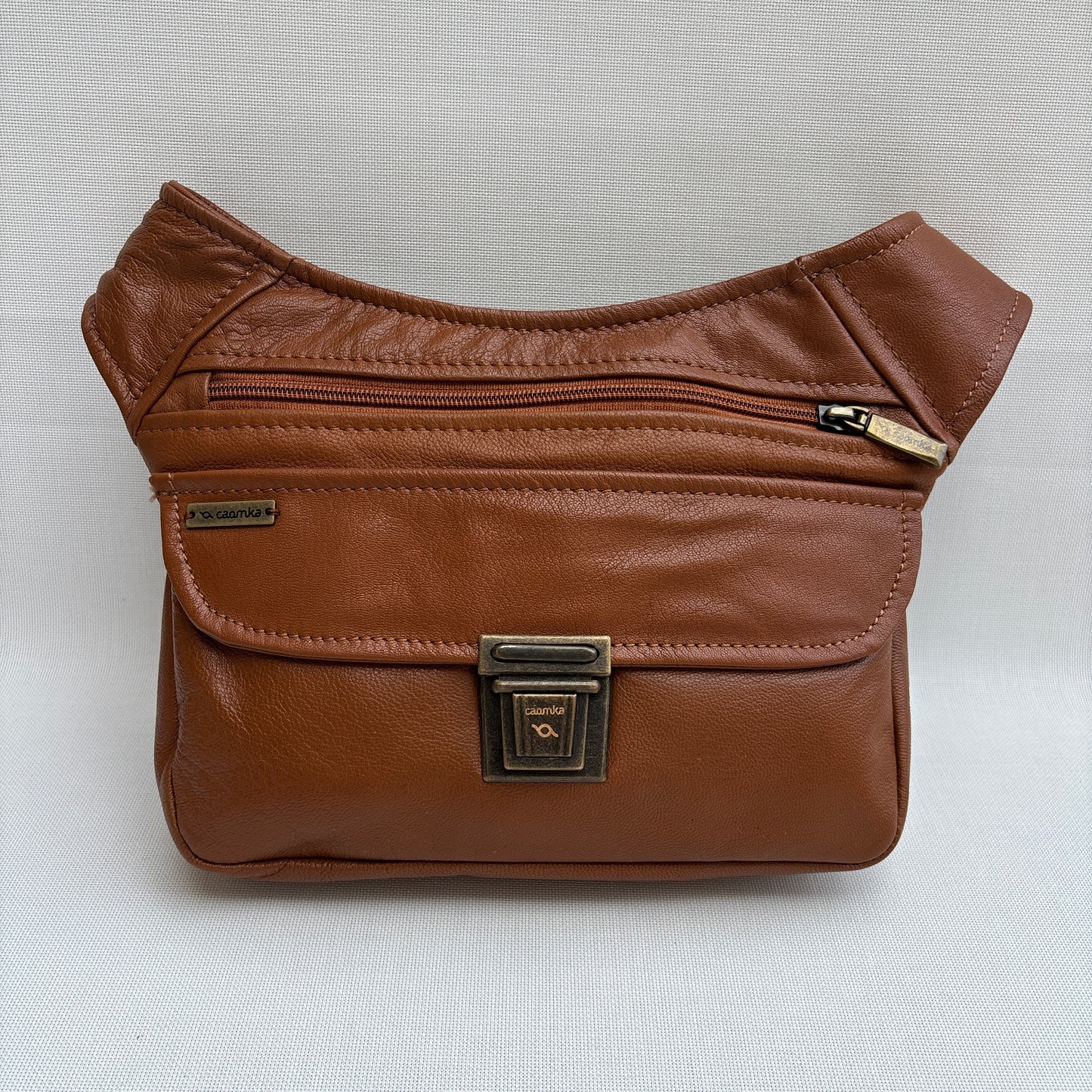 BioCuir Classic Black &amp; Silver BioCuir® Natural Leather Exclusive Piece No. 6678
