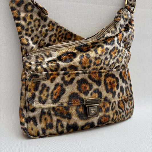 Bolso Bandolera Súper Caomka "Wild Velvet Leopard" · Pieza Única Núm. 19044