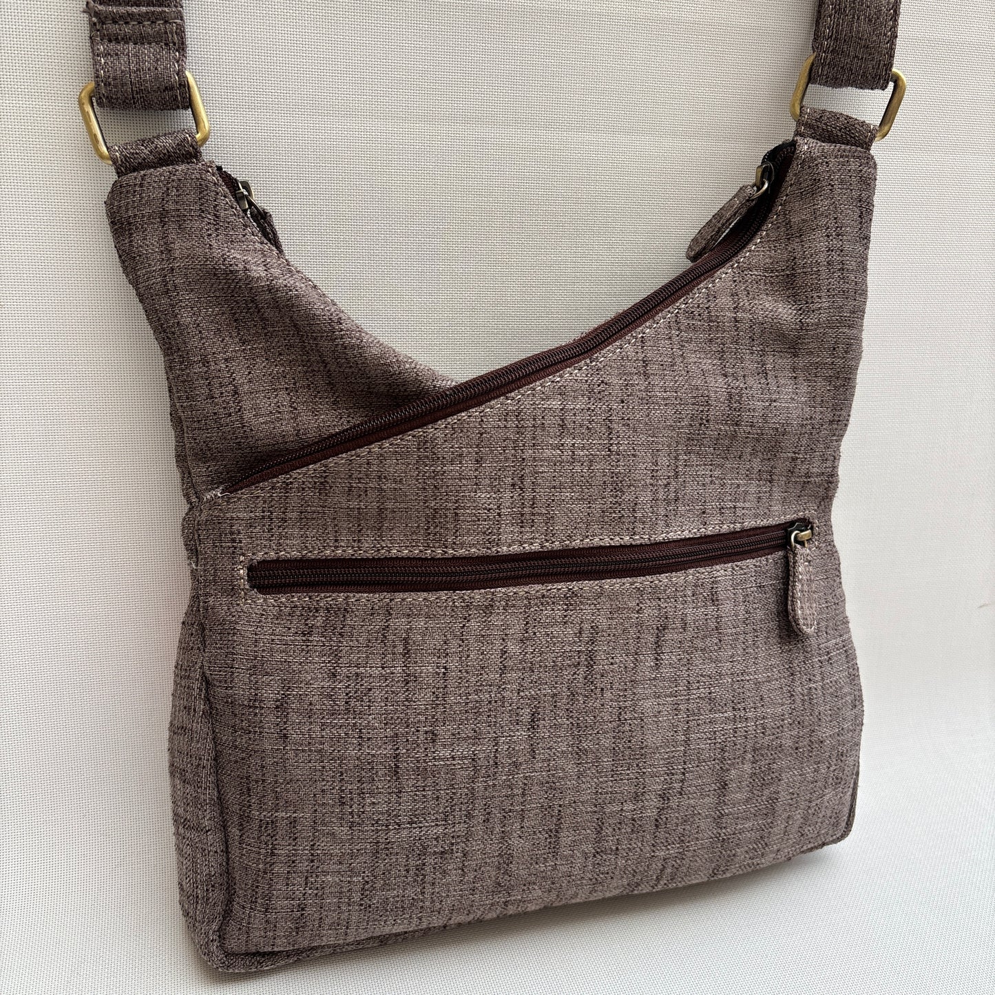 Bolso Bandolera Súper Caomka "Boho Fuego Tierra" · Pieza Única Núm. 19043