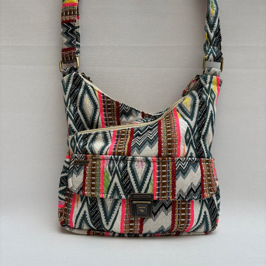 Bolso Bandolera Súper Caomka "Boho Urban Mix" · Pieza Única Núm. 19052