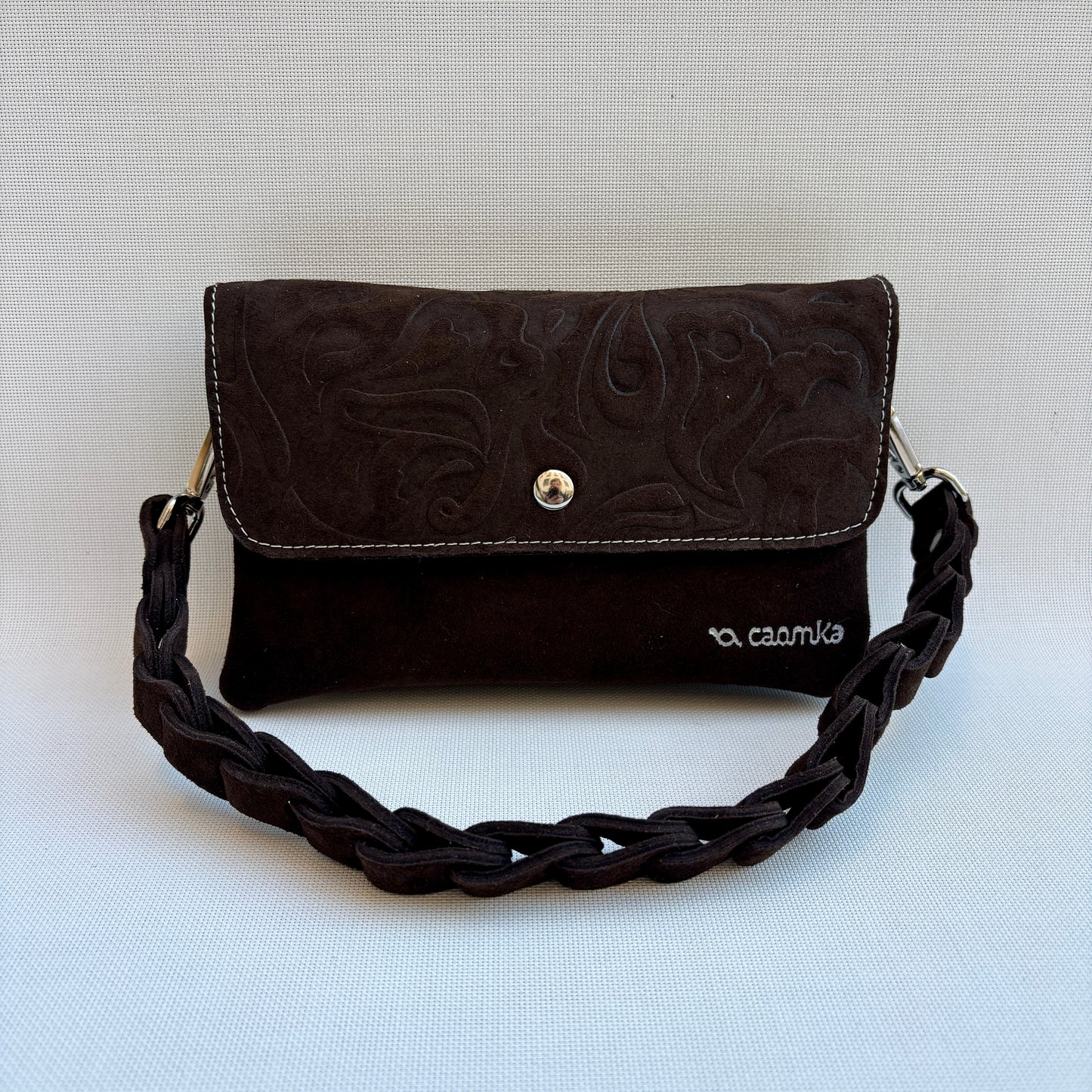 Riñonera multifunción ELEGANT NANO "Brown" · Piel · Pieza Exclusiva Núm. 18317