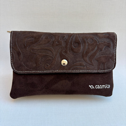 Riñonera multifunción ELEGANT NANO "Brown" · Piel · Pieza Exclusiva Núm. 18317