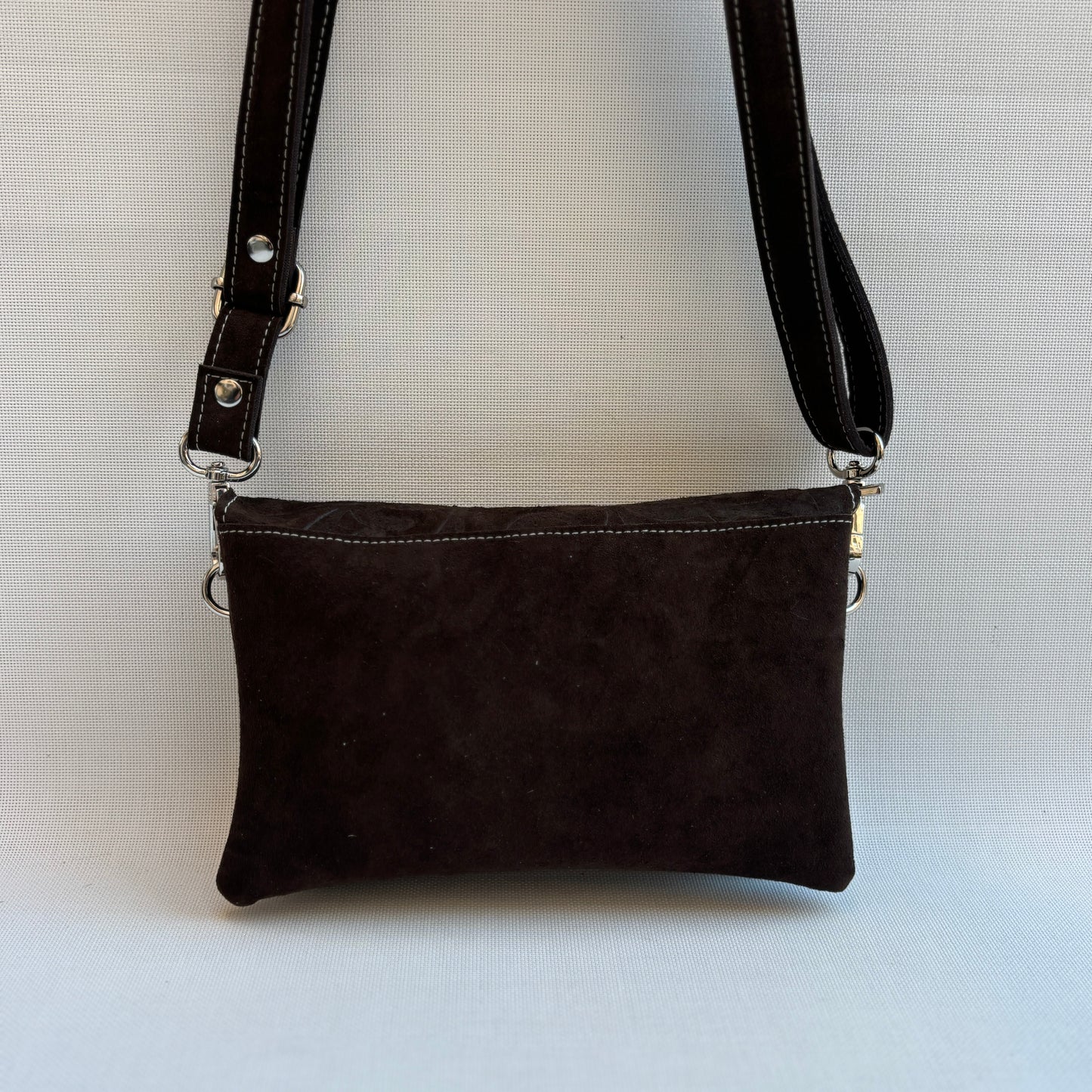 Riñonera multifunción ELEGANT NANO "Brown" · Piel · Pieza Exclusiva Núm. 18317