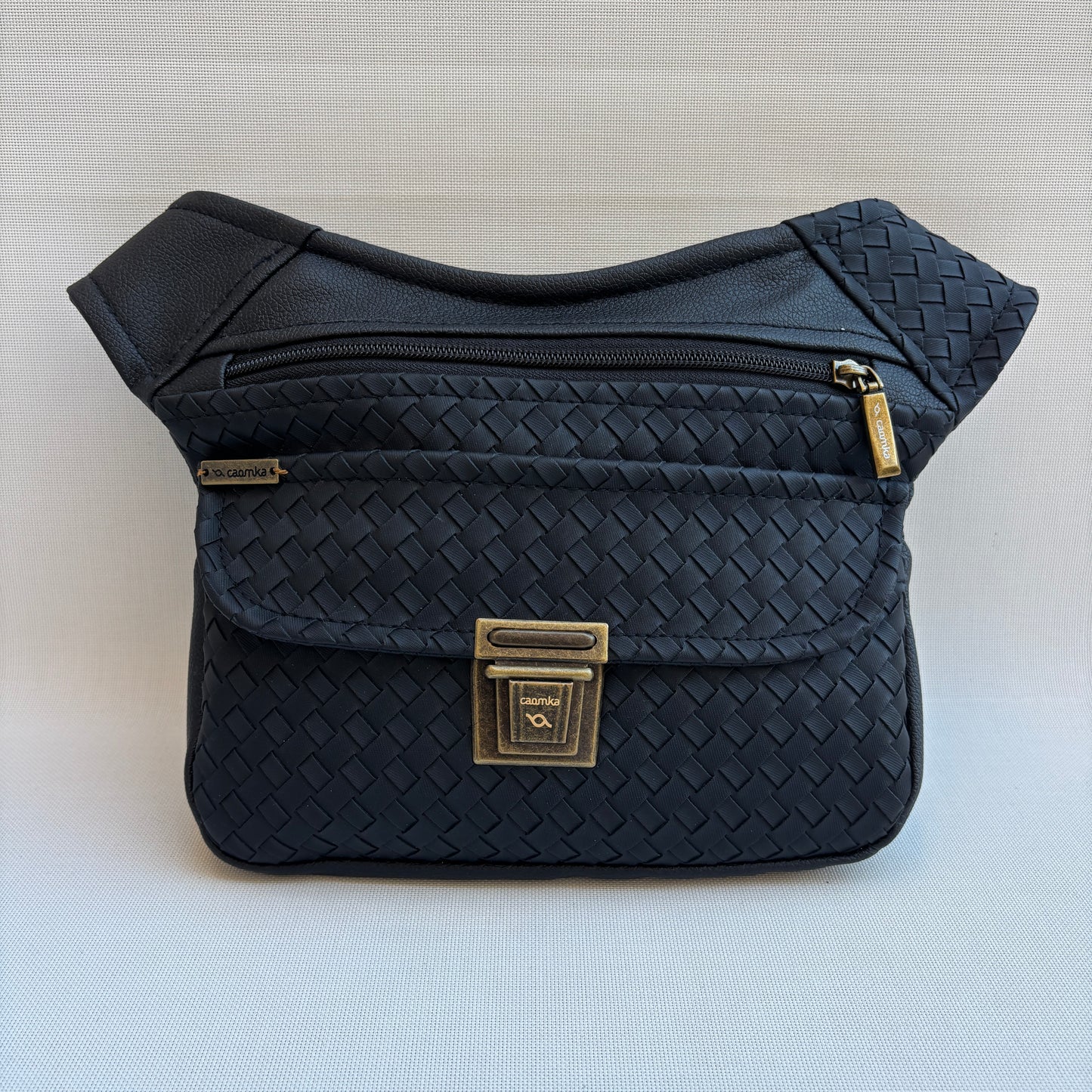 Riñonera "Special Black Top" · Polipiel · Pieza única Núm. 18334