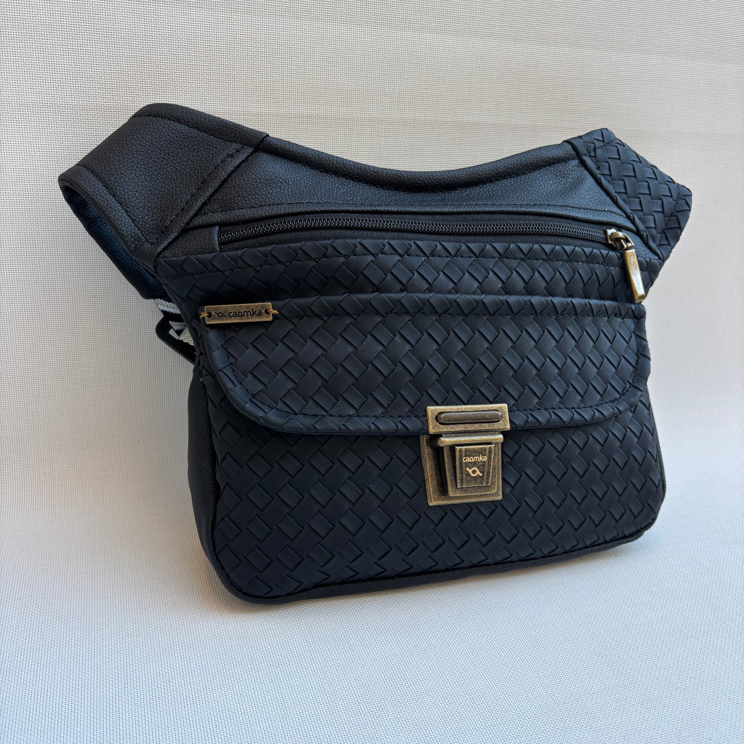 Riñonera "Special Black Top" · Polipiel · Pieza única Núm. 18334