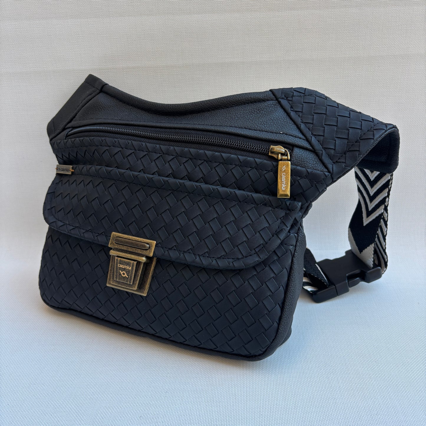 Riñonera "Special Black Top" · Polipiel · Pieza única Núm. 18334