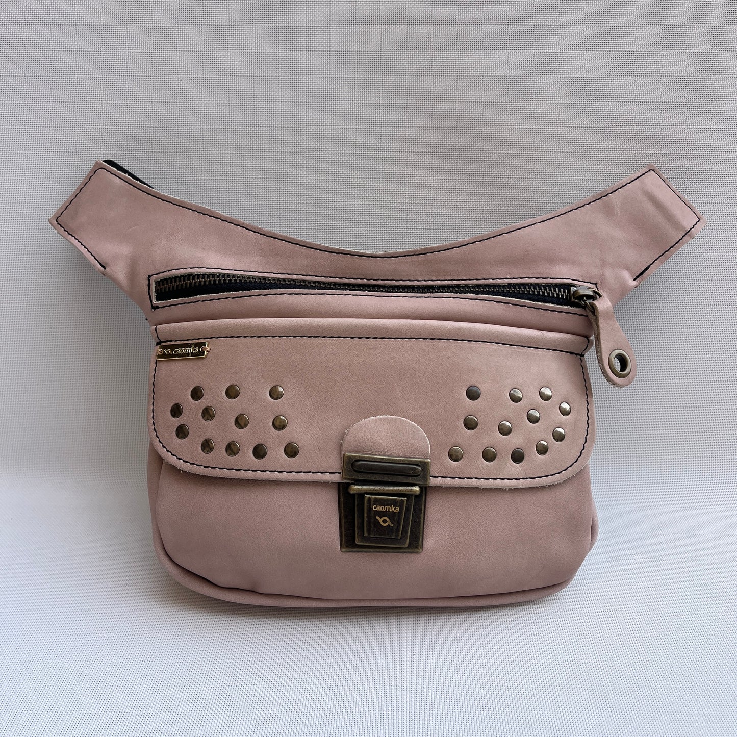 Premium Pink & Old Gold · Piel natural BioCuir® · Pieza Exclusiva Núm. 15034