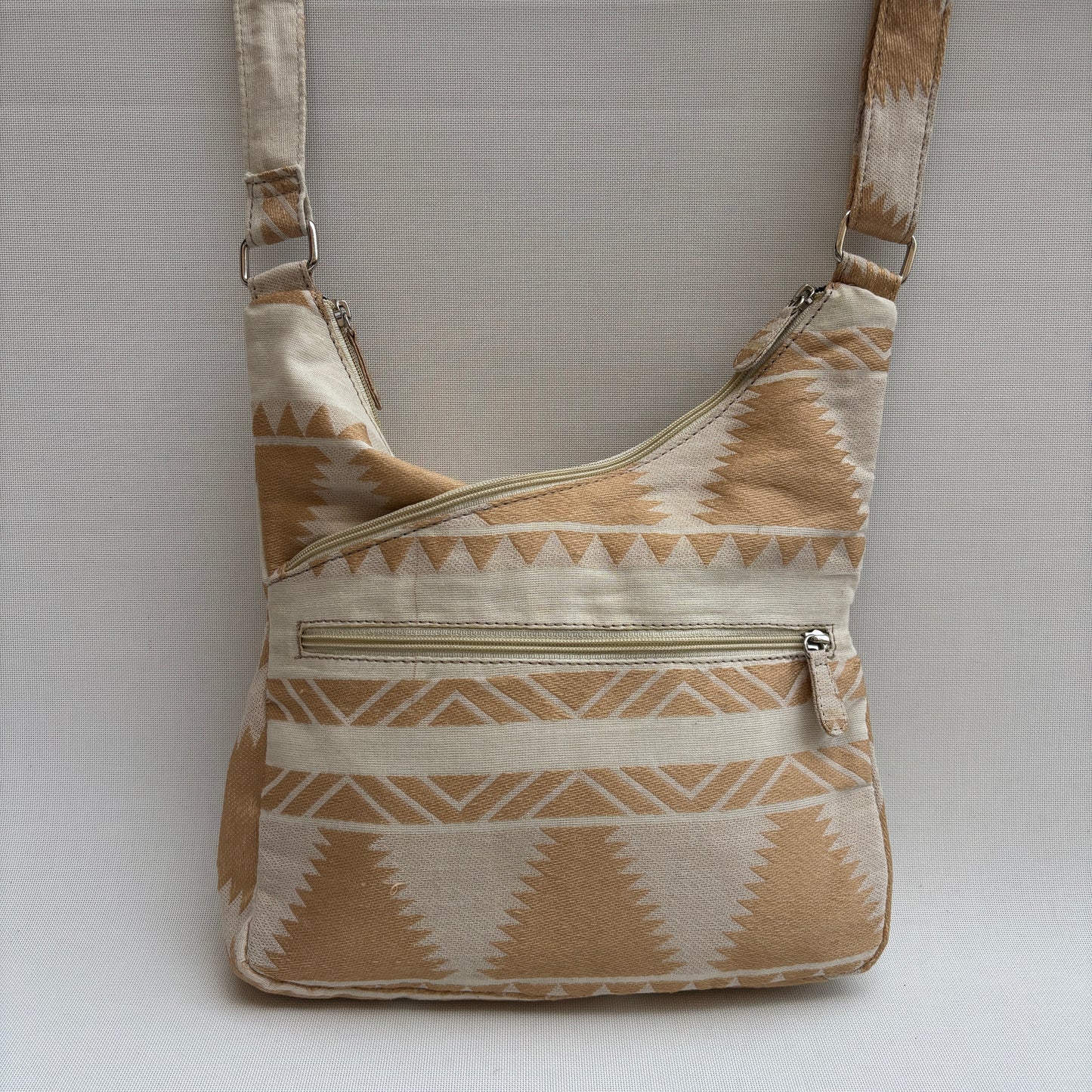 Bolso Bandolera Súper Caomka "Desert Geometry" · Pieza Única Núm. 19059