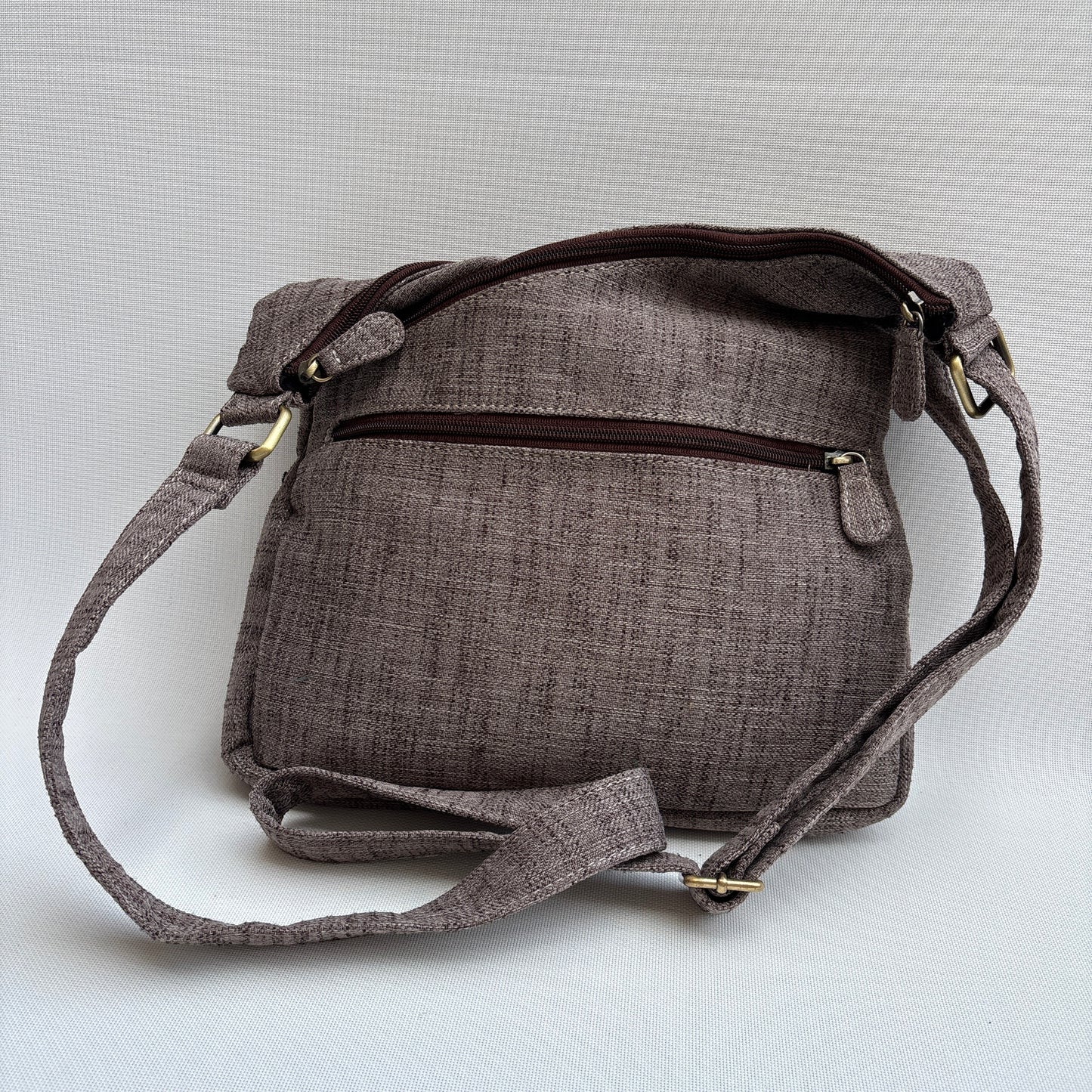 Bolso Bandolera Súper Caomka "Noir Glam" · Pieza Única Núm. 19049