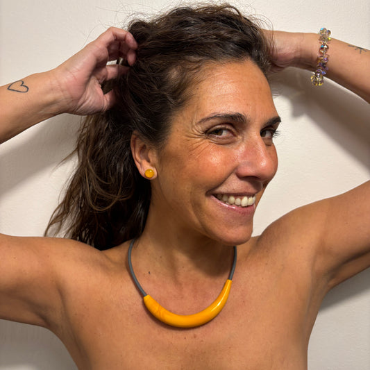 Conjunto Aurea · Jolly Venezia × Caomka · Color: Dorado Ámbar